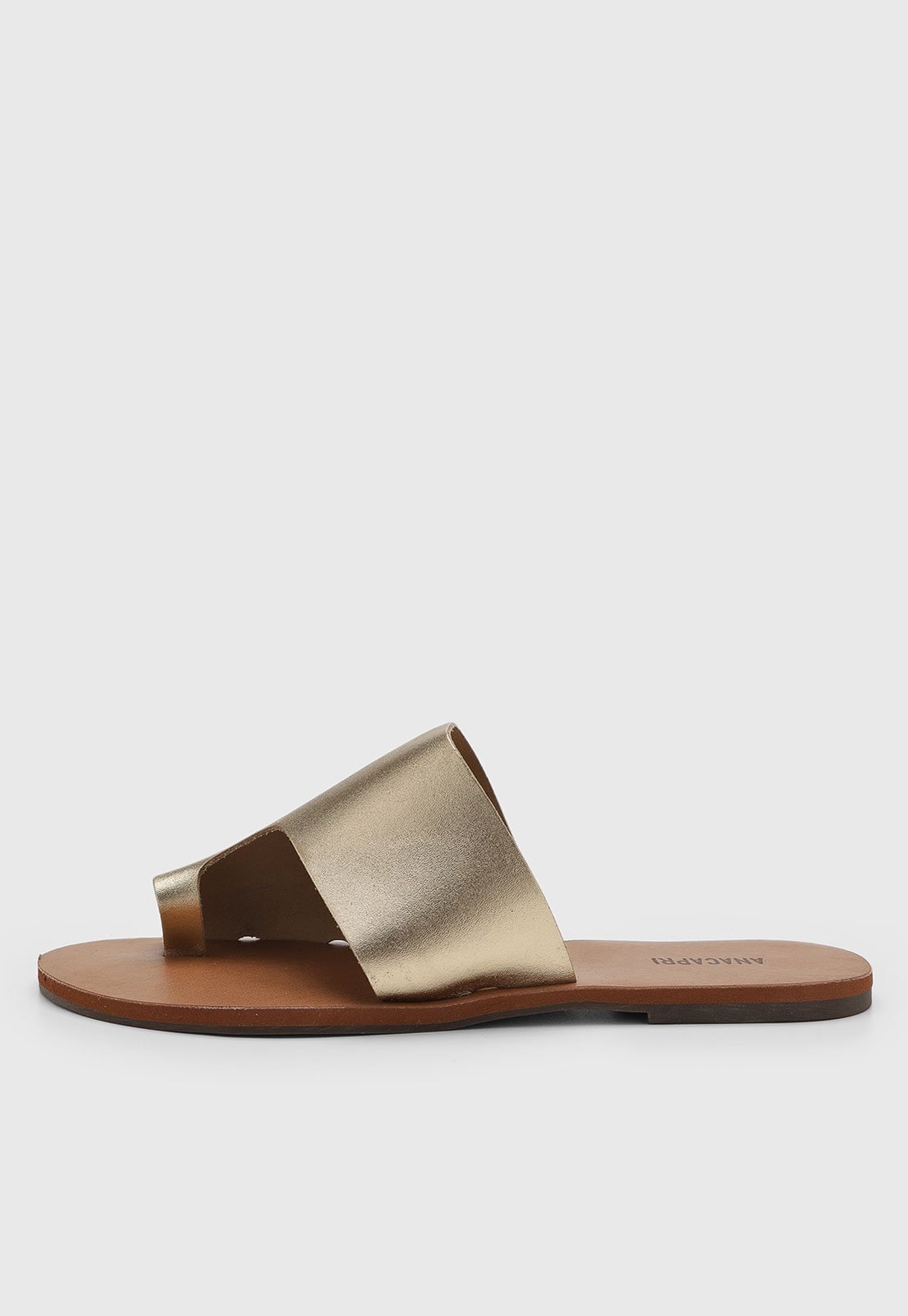 Imagem principal Rasteira Feminina Anacapri Dourada Anacapri dourado