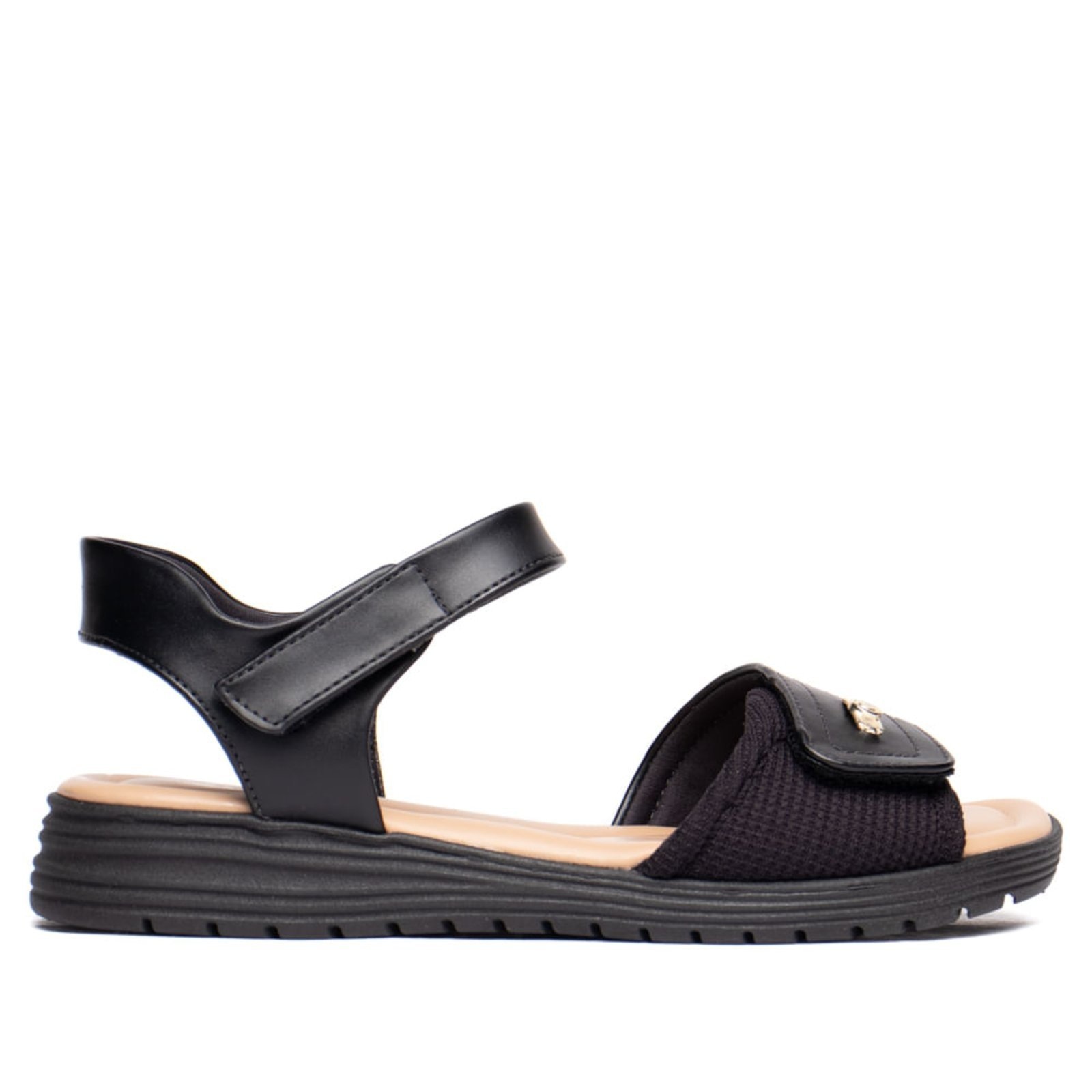 Imagem principal Sandália Feminina Comfortflex Conforto Anatômico Comfortflex preto