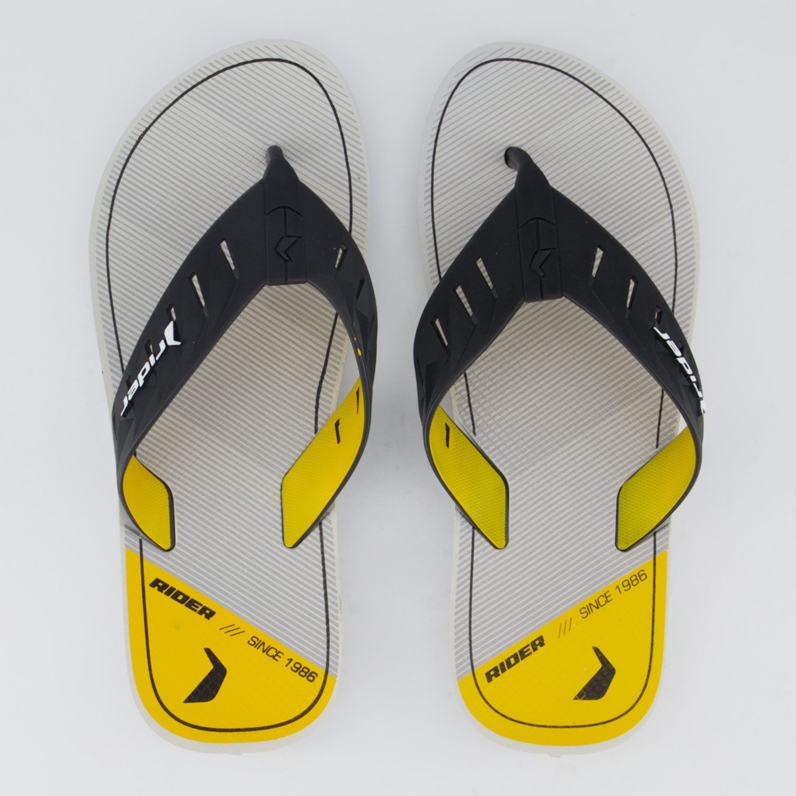 Imagem principal Chinelo Rider Street Duo Plus e Amarelo Rider cinza