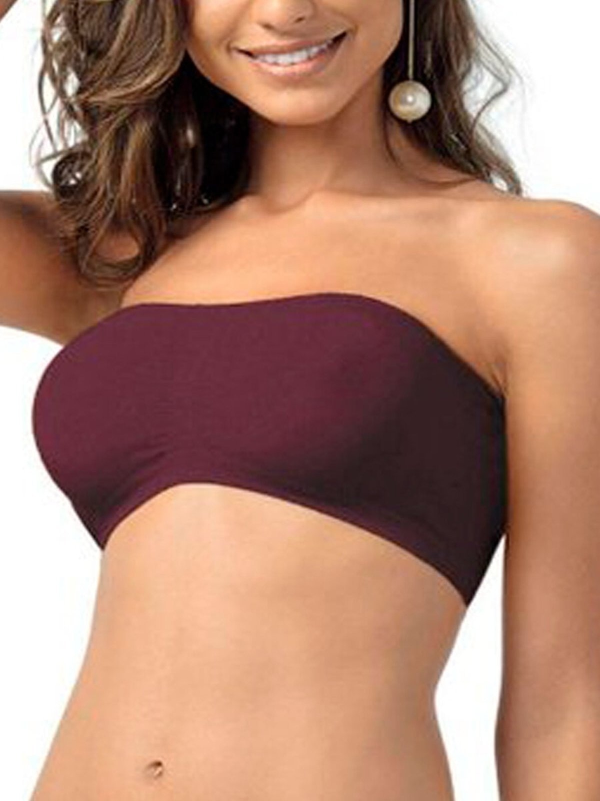 Imagem principal Sutiã Bustiê sem Aro e sem Bojo Ultraleve Demillus 61900 Demillus roxo