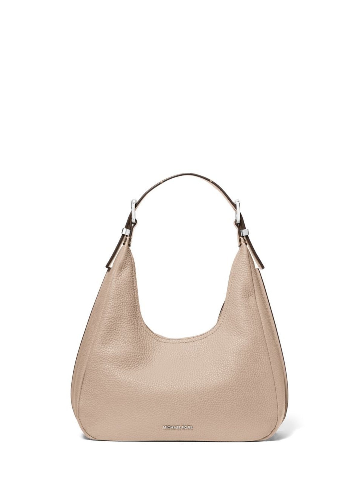 Imagem principal Bolsa De Ombro Nolita Pequena De Couro 30F4sy5h1l182 Michael Kors bege