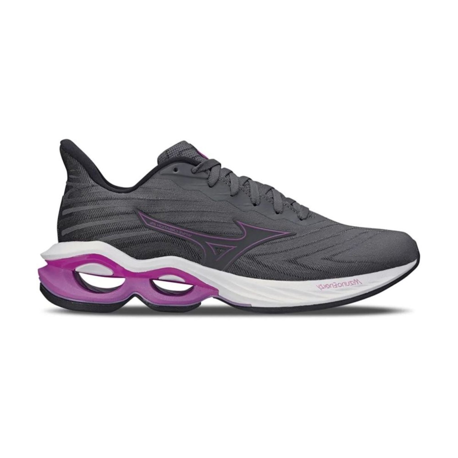 Imagem principal Tênis Running Feminino Mizuno Wave Creation 25 Chumbo Mizuno cinza