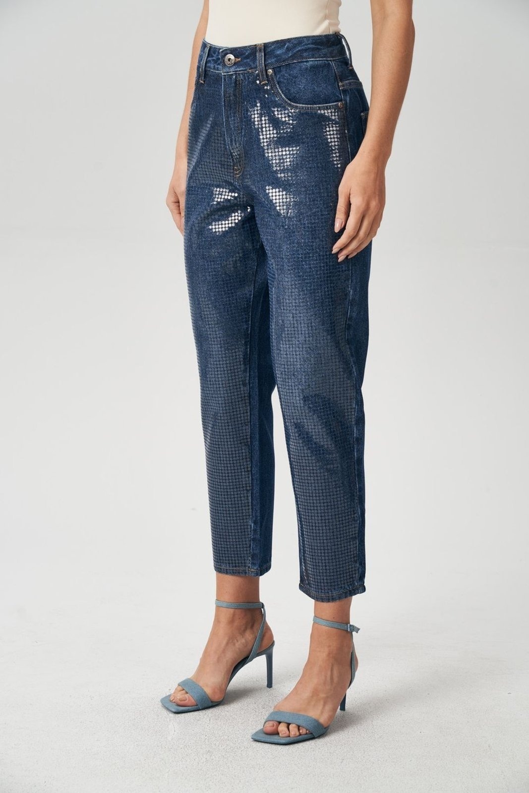 Imagem principal Calça Boyfriend Glam Feminina Acostamento ACT FEMININO jeans