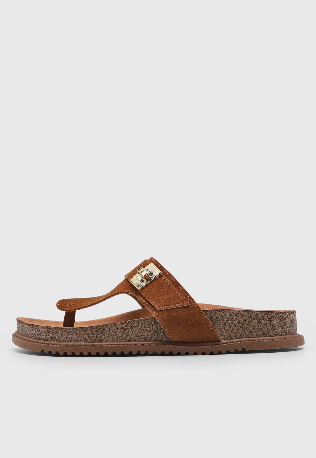 Imagem principal Rasteira Feminina Beira Rio Aplicação Metálica BEIRA RIO marrom