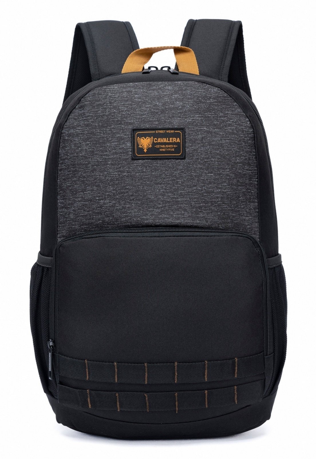 Imagem principal Mochila Cavalera Masculina Escolar Reforçada Faculdade Espaçosa Cavalera preto