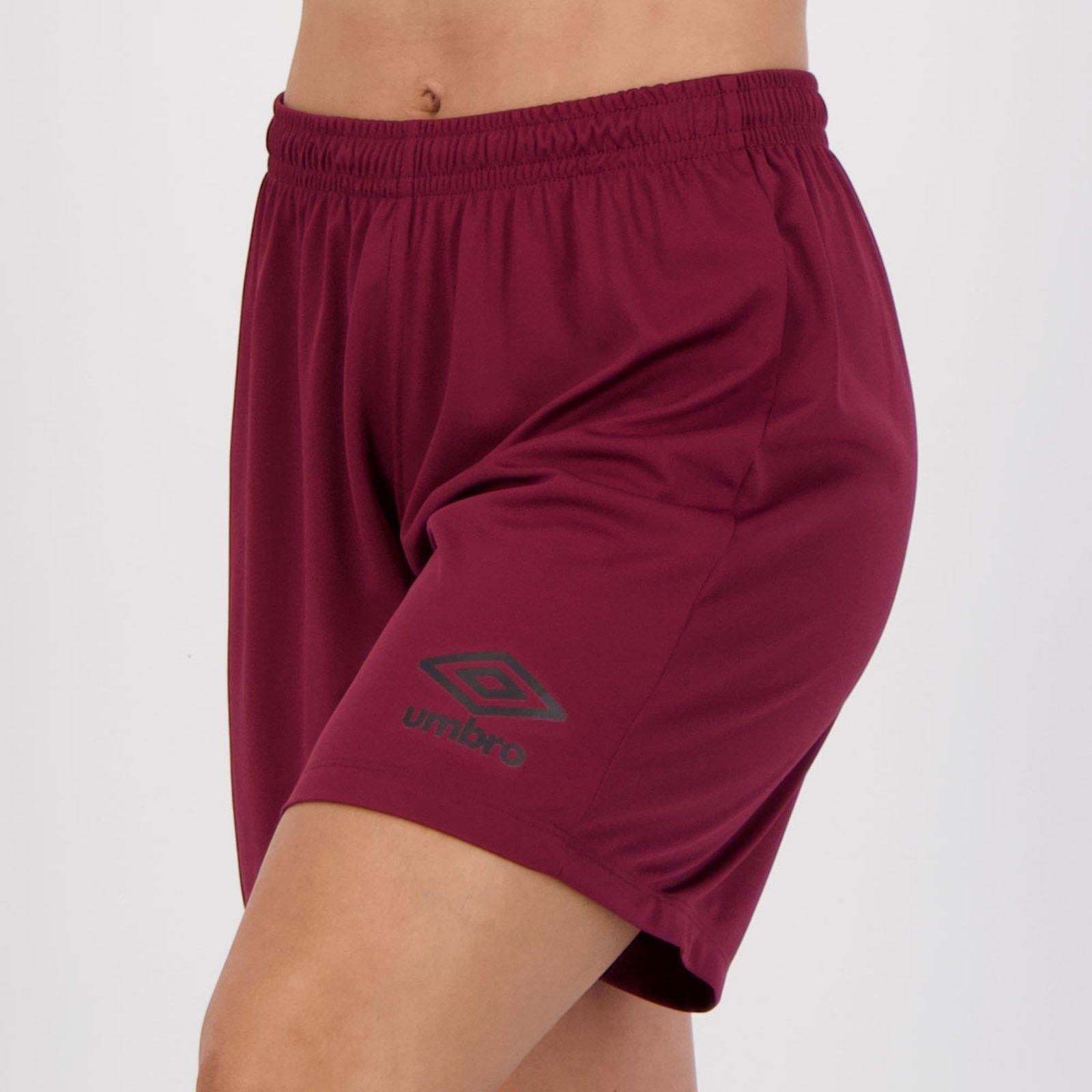 Imagem principal Calção Umbro Striker II Feminino Bordô Umbro vermelho