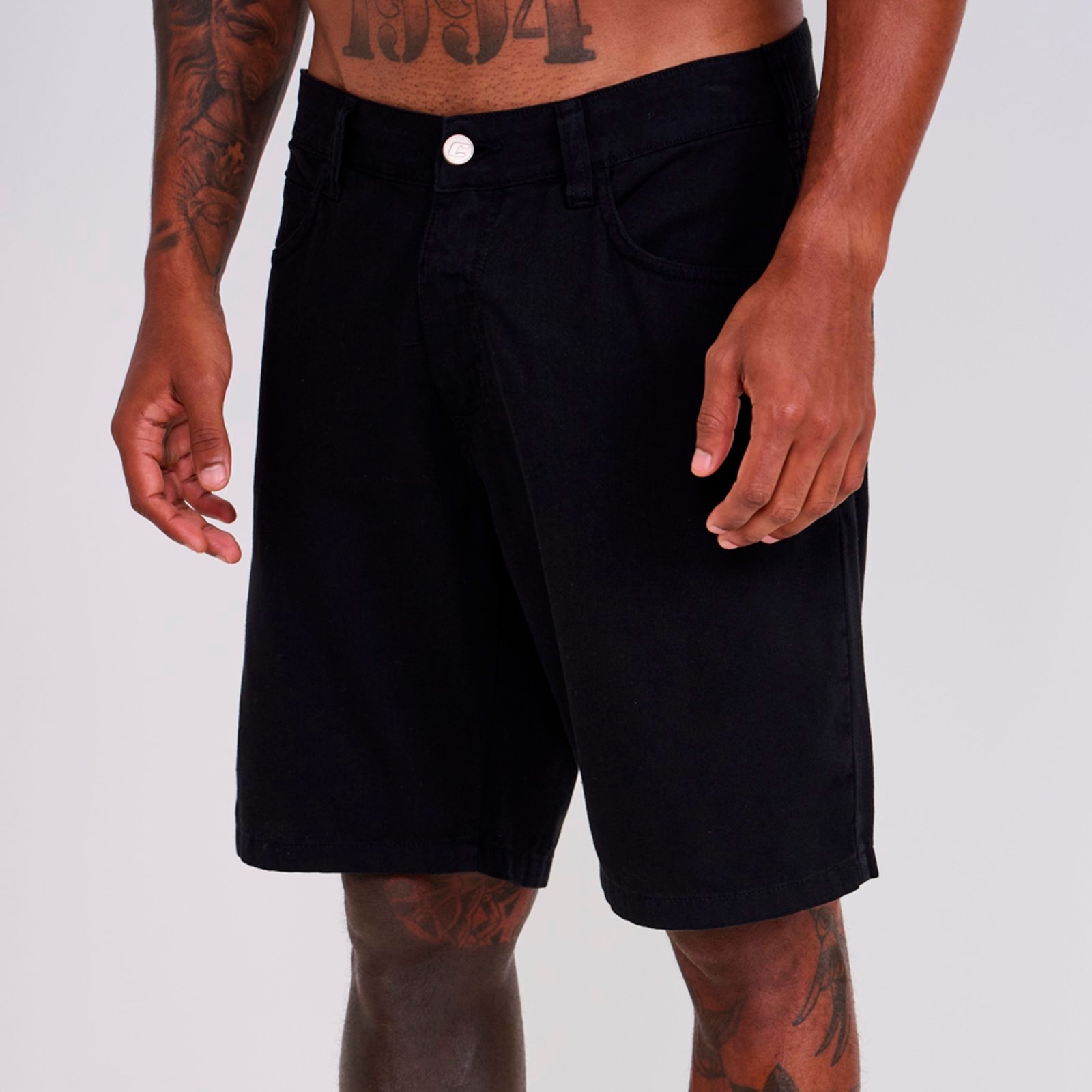 Imagem principal Bermuda Sarja Colcci New Davi Ve26 Masculino Colcci preto