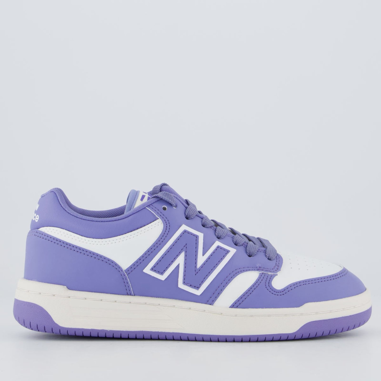 Imagem principal Tênis New Balance 480 Low Feminino Lilás e Branco New Balance roxo