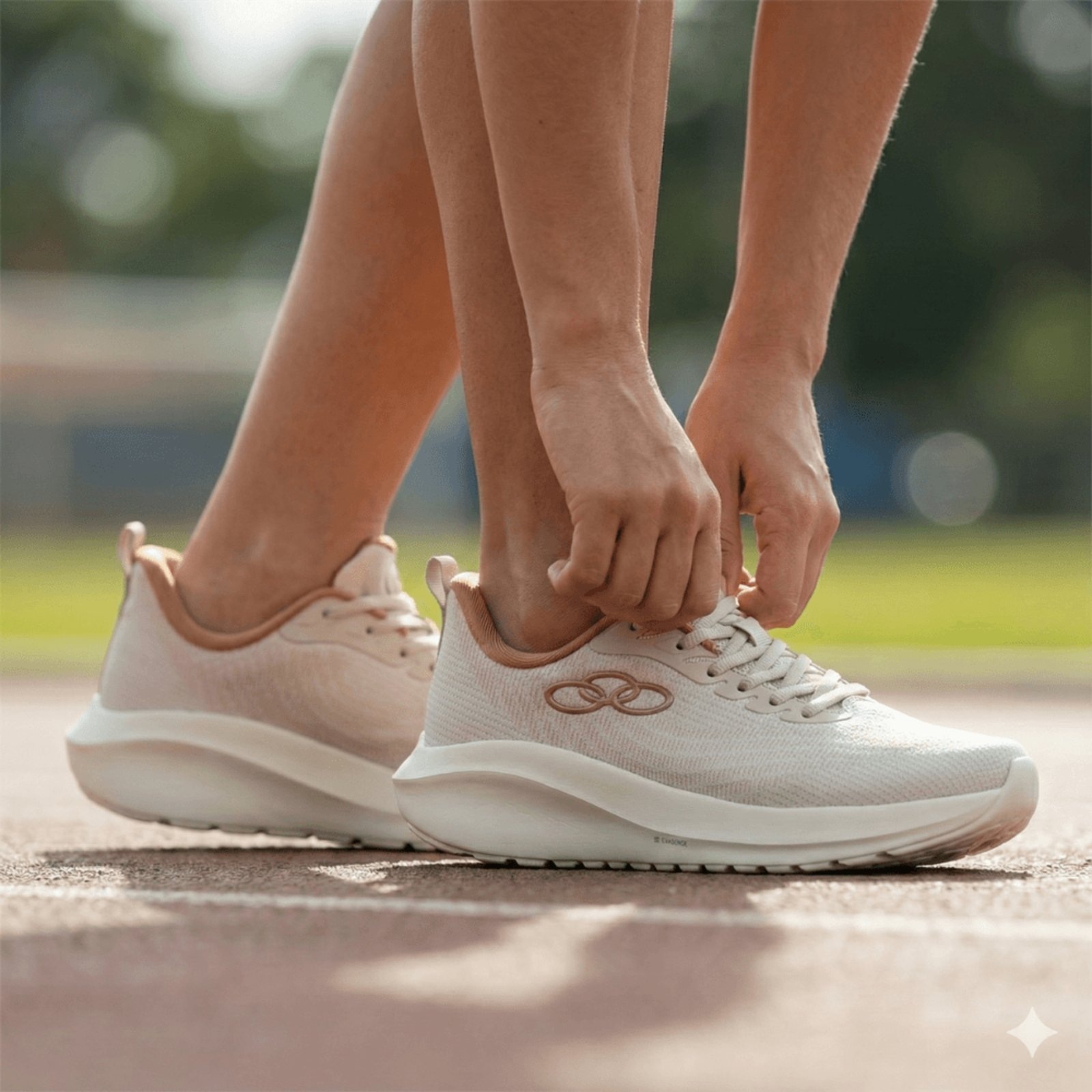 Imagem principal Tênis Feminino Olympikus Acqua 316 Evasense Claro OLYMPIKUS bege
