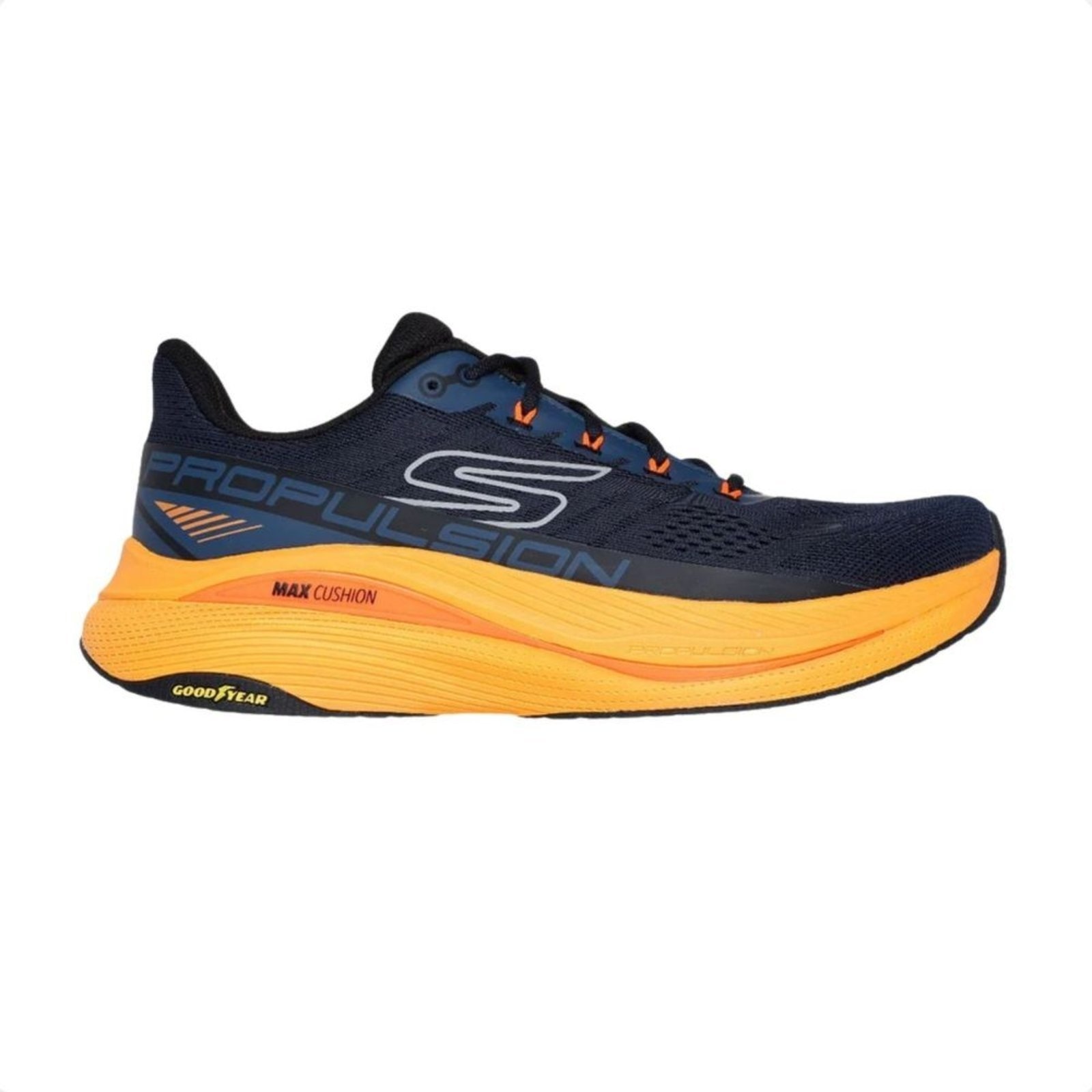 Imagem principal Tênis Running Masculino Skechers Max Cushioning Propulsion Marinho Skechers azul