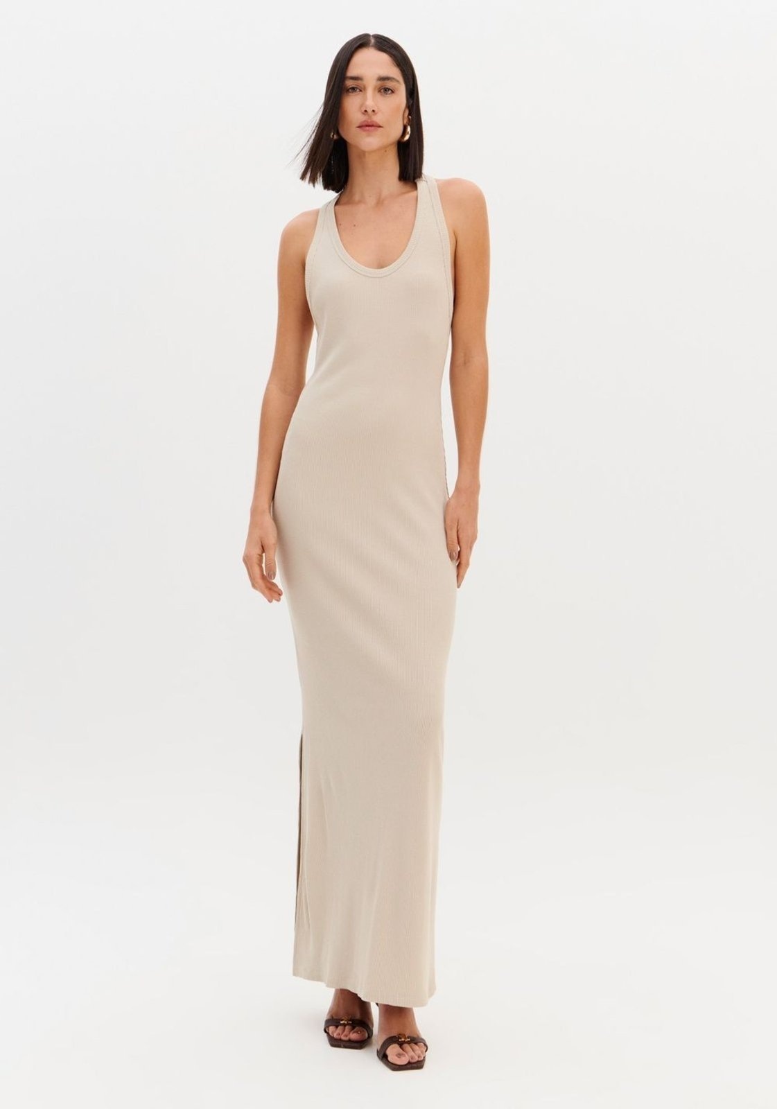 Imagem principal Vestido Super Midi Detalhe Costas Sport Easy bege