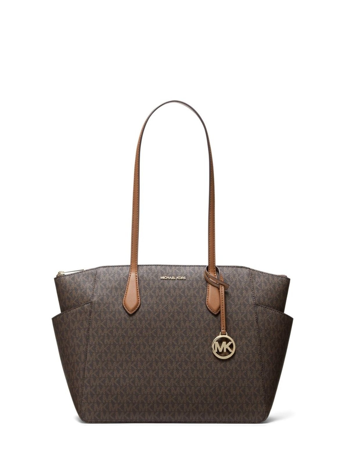Imagem principal Bolsa Tote Marilyn Logo Média 35F5G6AT2B200 Michael Kors marrom