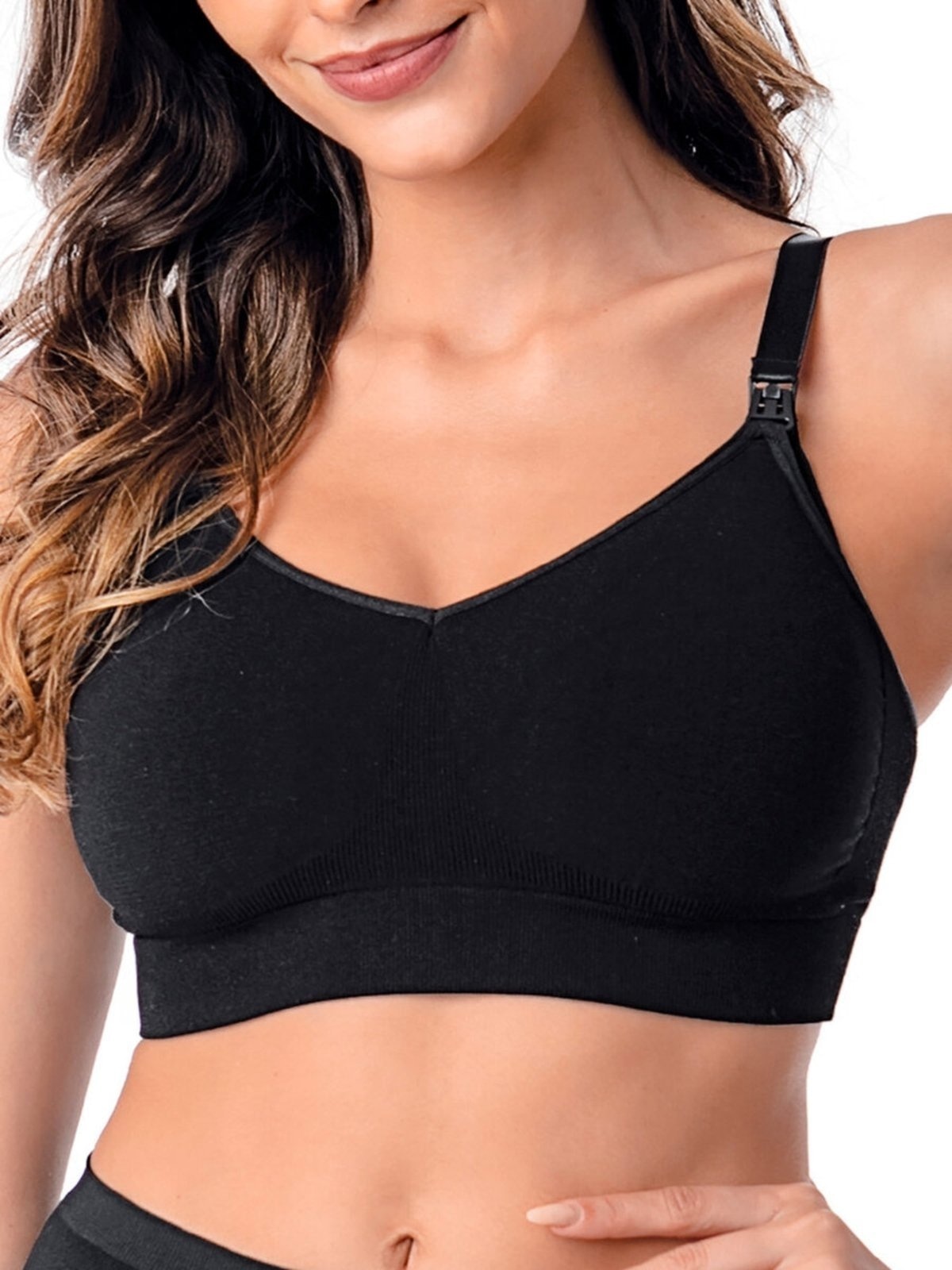 Imagem principal Sutiã Amamentação Ultraleve Demillus 61158 Demillus preto