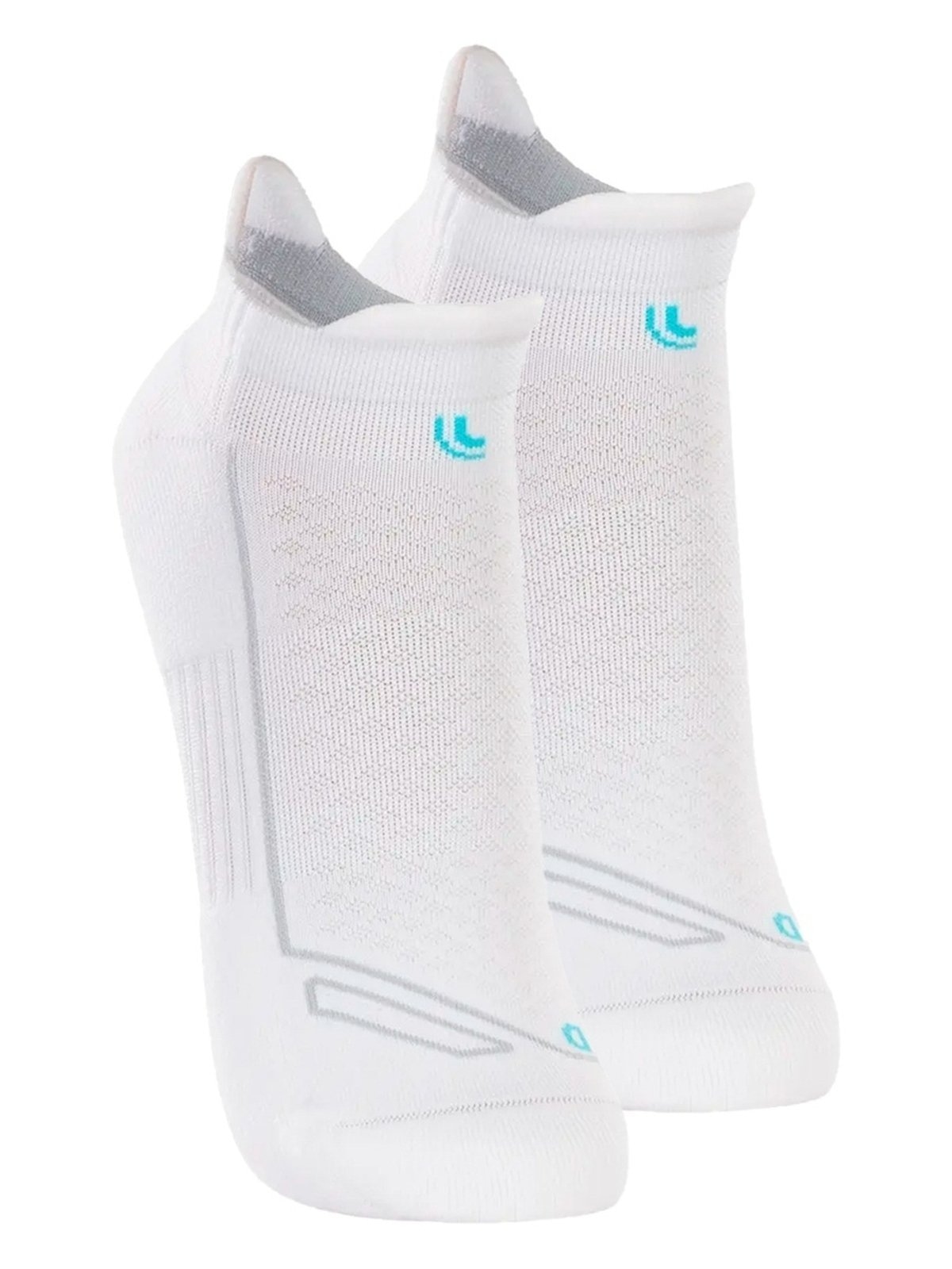 Imagem principal Kit com 2 Pares de Meias Performance Running Lupo Lupo branco