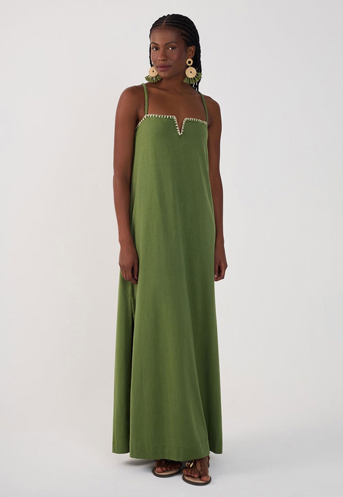 Imagem principal Vestido Dress To Longo Viés Dress to verde