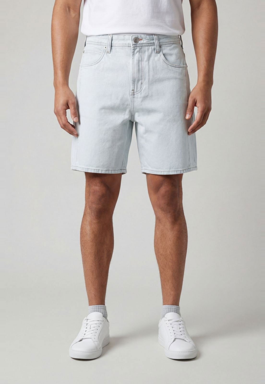 Imagem principal Bermuda Masculina Colcci Jeans Cintura Média Claro Colcci azul