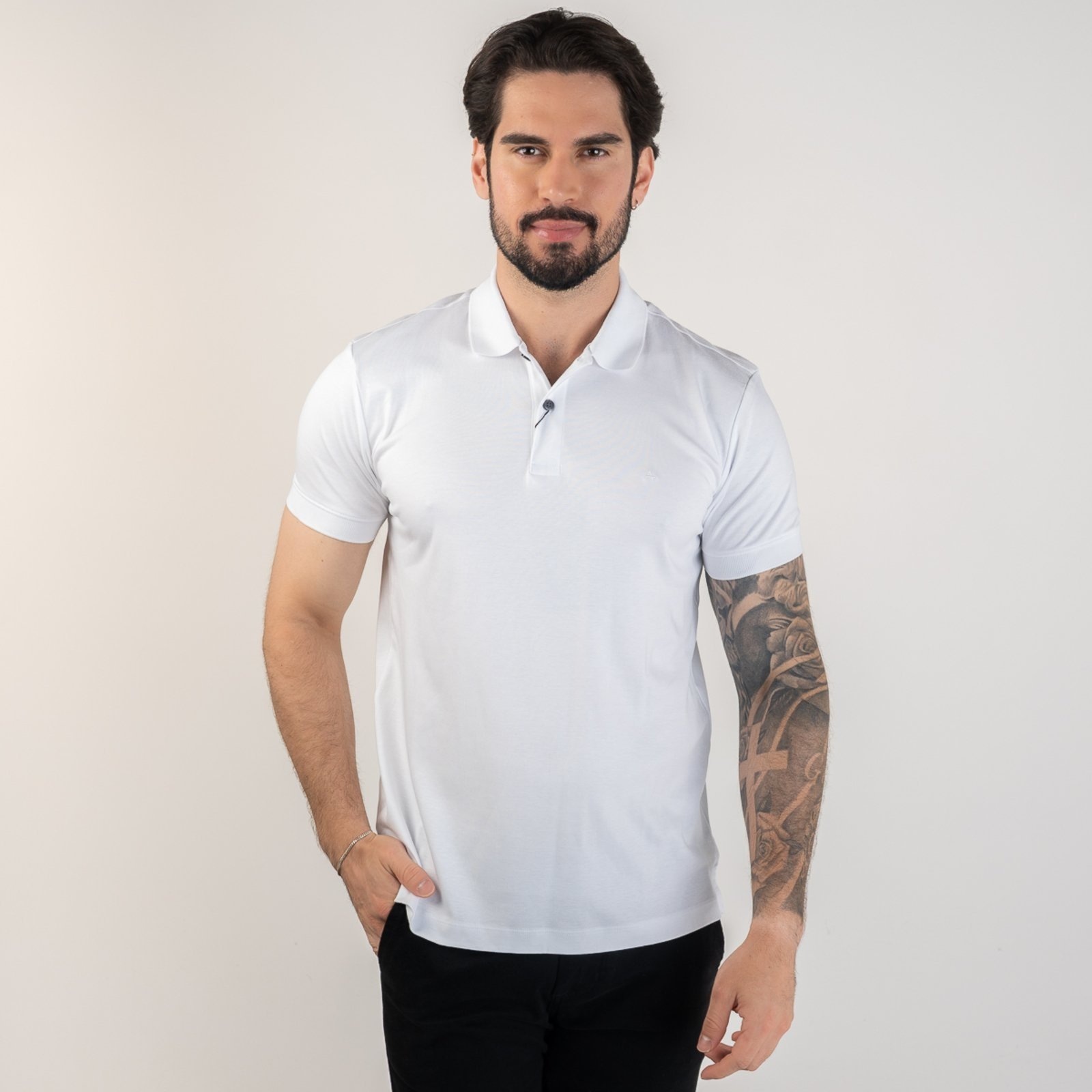 Imagem principal Camisa Polo Pima Aramis Branca Aramis branco