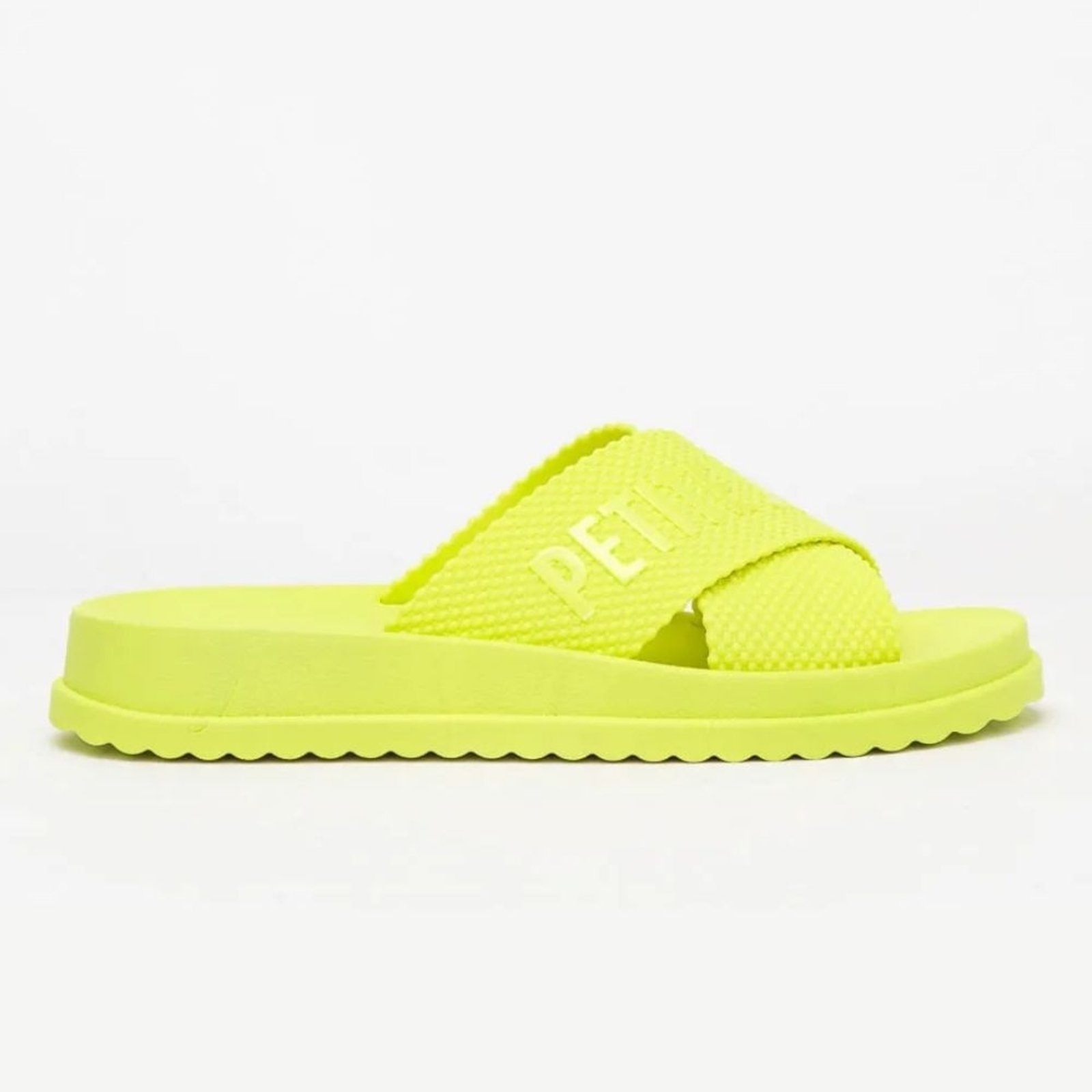Imagem principal Chinelo Slide Feminino Smash Limão Petite Jolie PJ6812II Petite Jolie verde