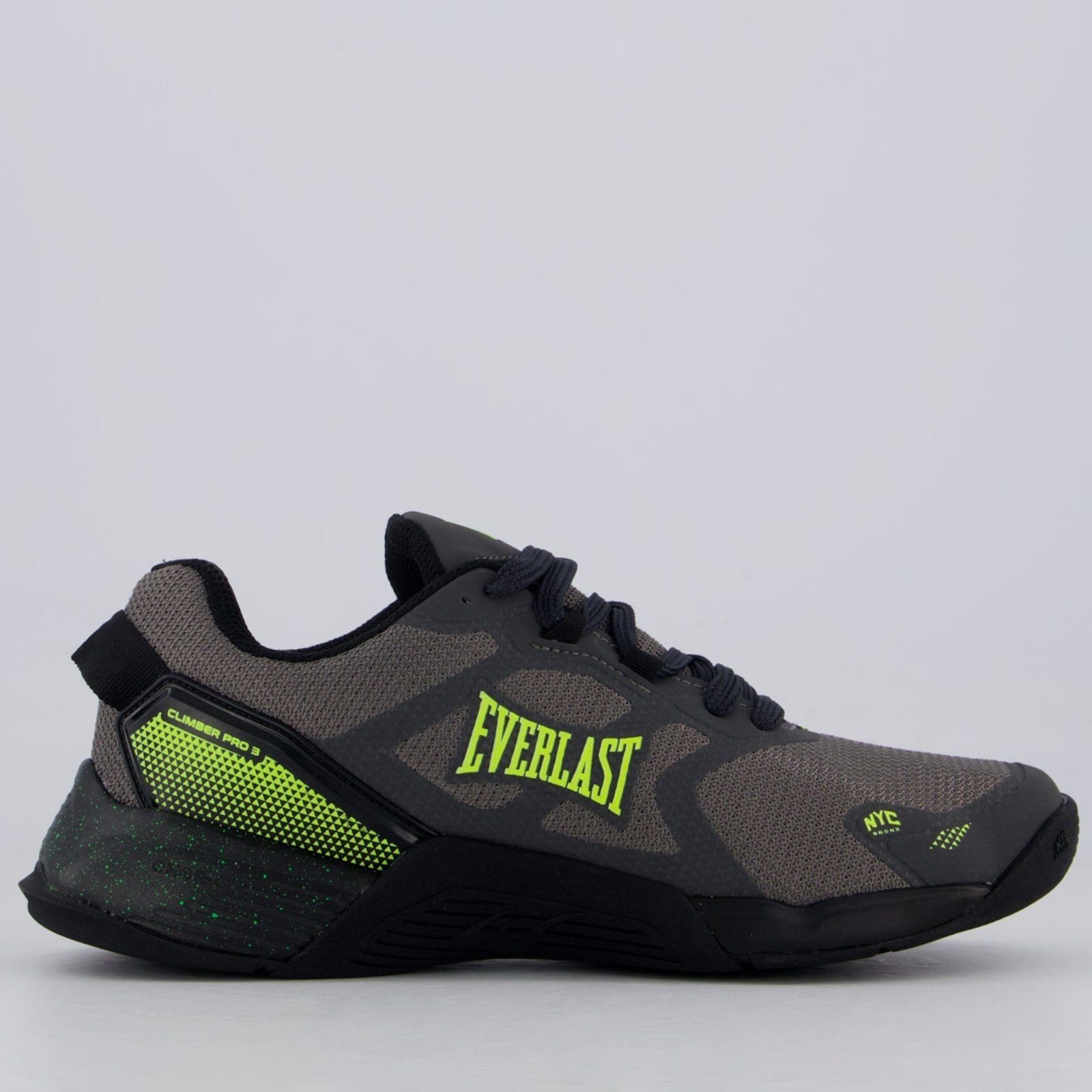 Imagem principal Tênis Everlast Climber Pro 3 Cinza e Verde Everlast preto verde
