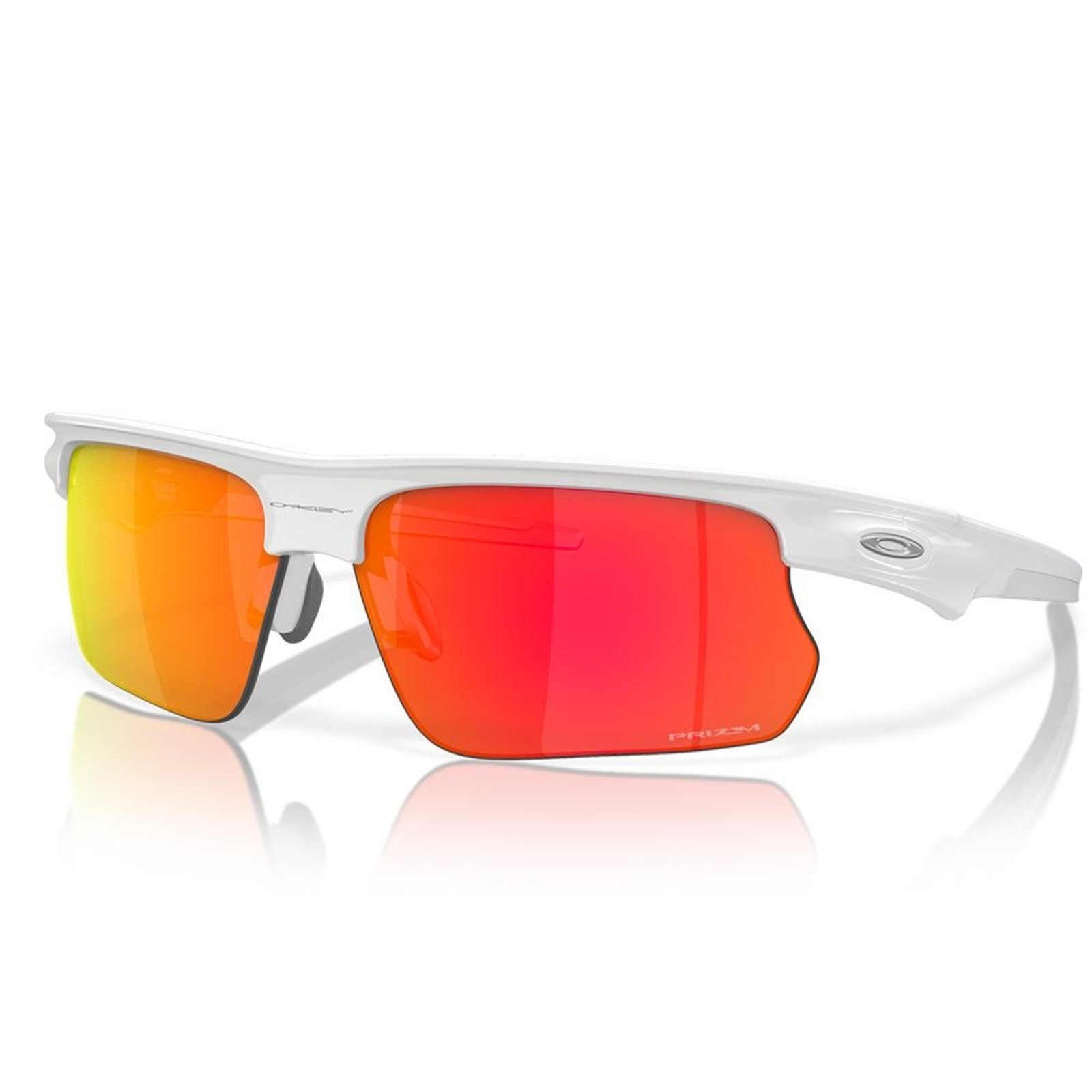 Imagem principal Óculos de Sol Oakley BiSphaera Polished White Prizm Ruby Oakley branco white