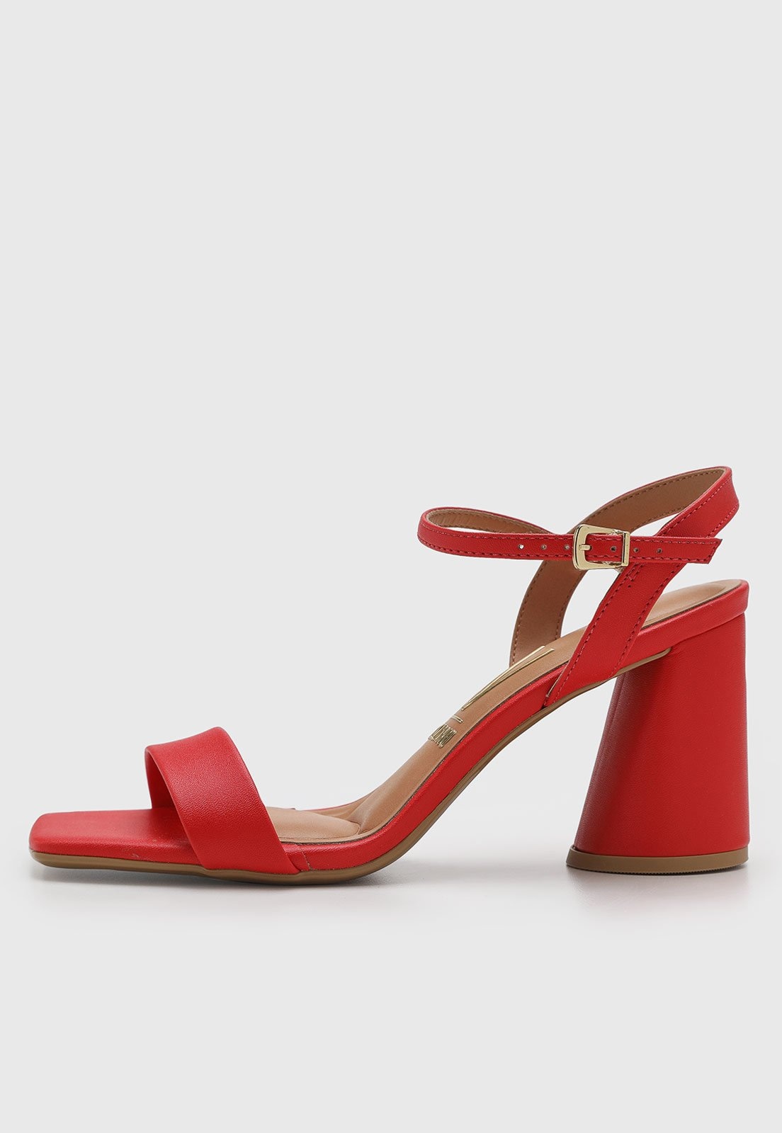 Imagem principal Sandália Feminina Vizzano Salto Bloco Vermelha VIZZANO vermelho