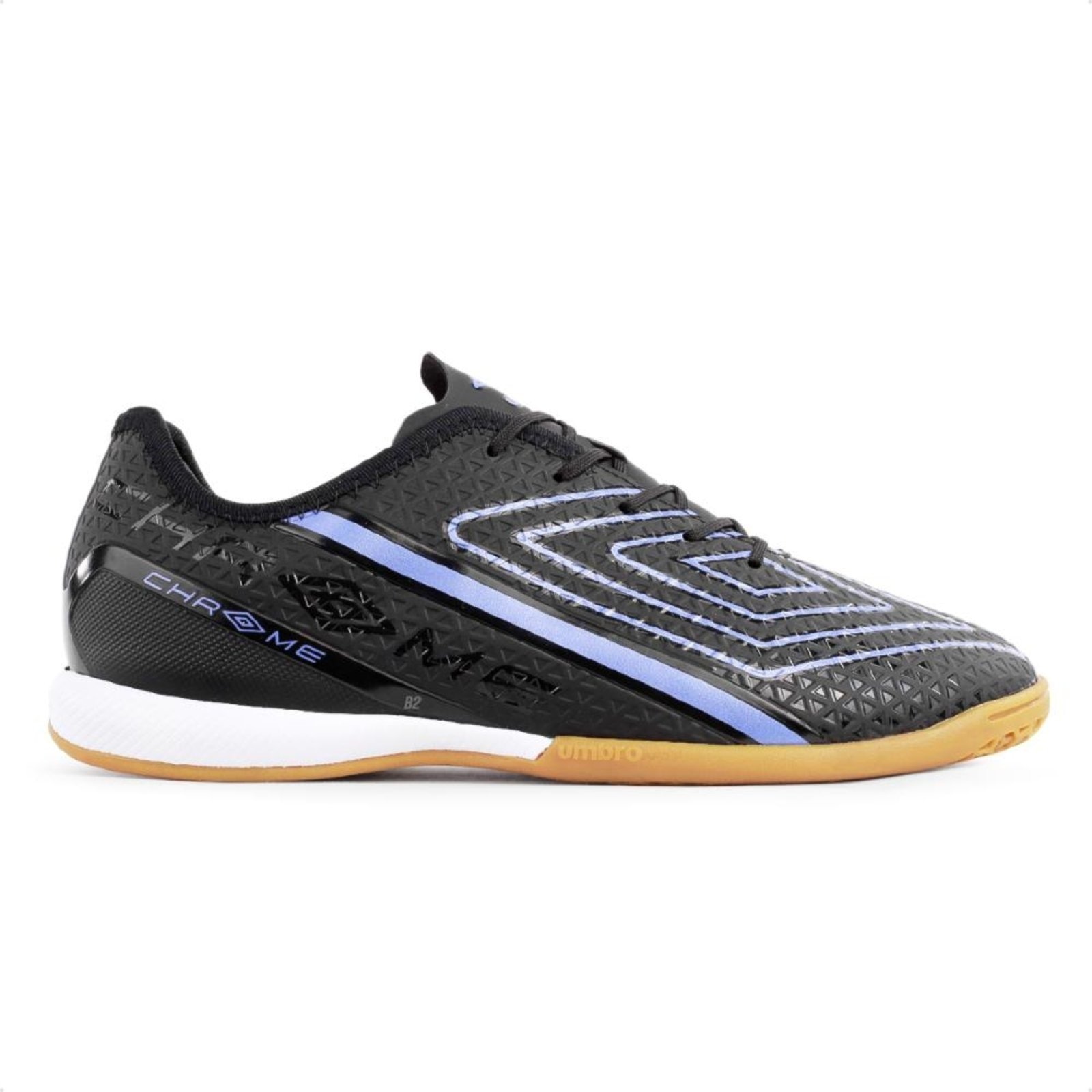 Imagem principal Chuteira Futsal Umbro Chrome Masculina Preto Umbro preto chrome
