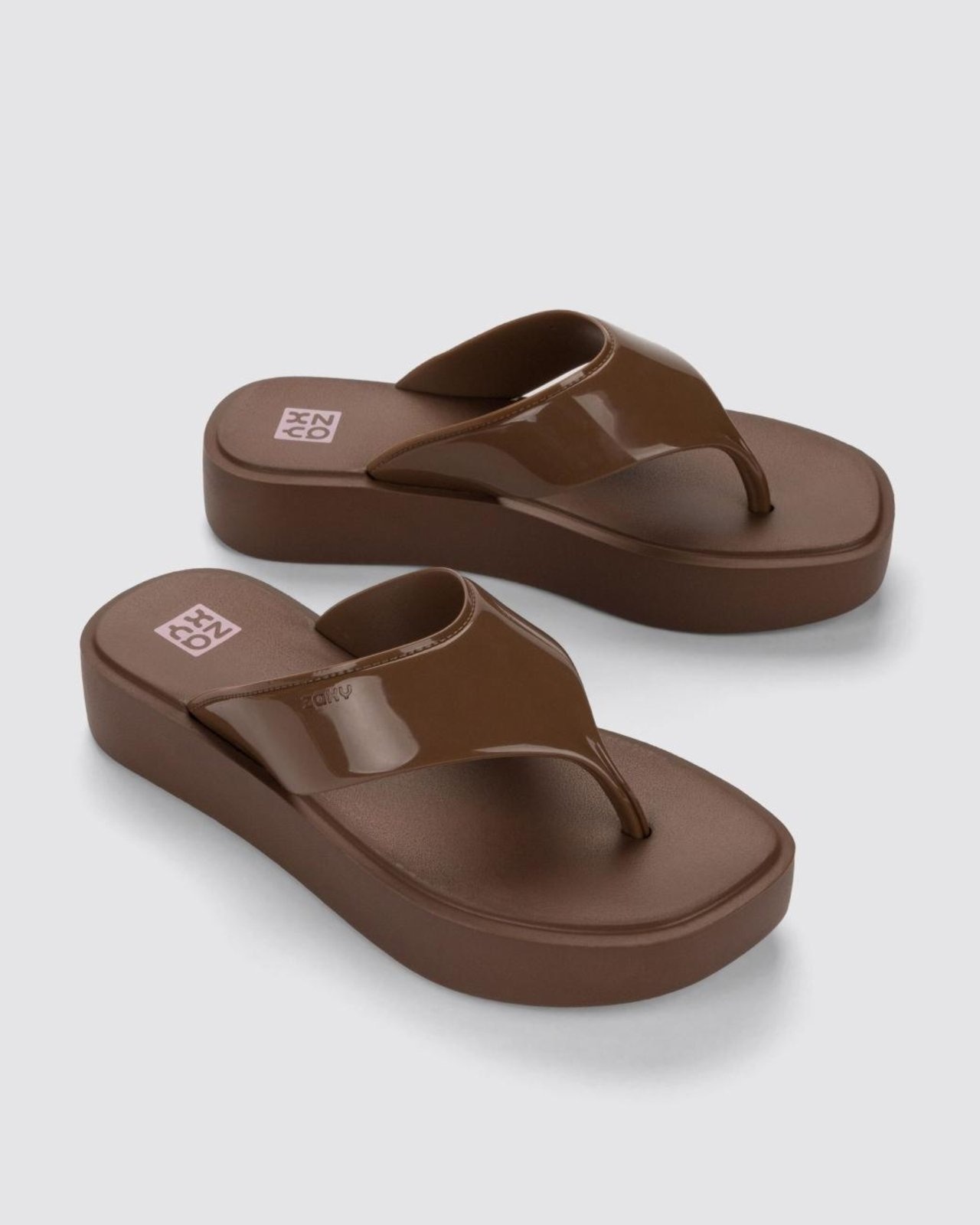 Imagem principal Sandália Plataforma Feminina Adulta Zaxy Zoom Zaxy roxo