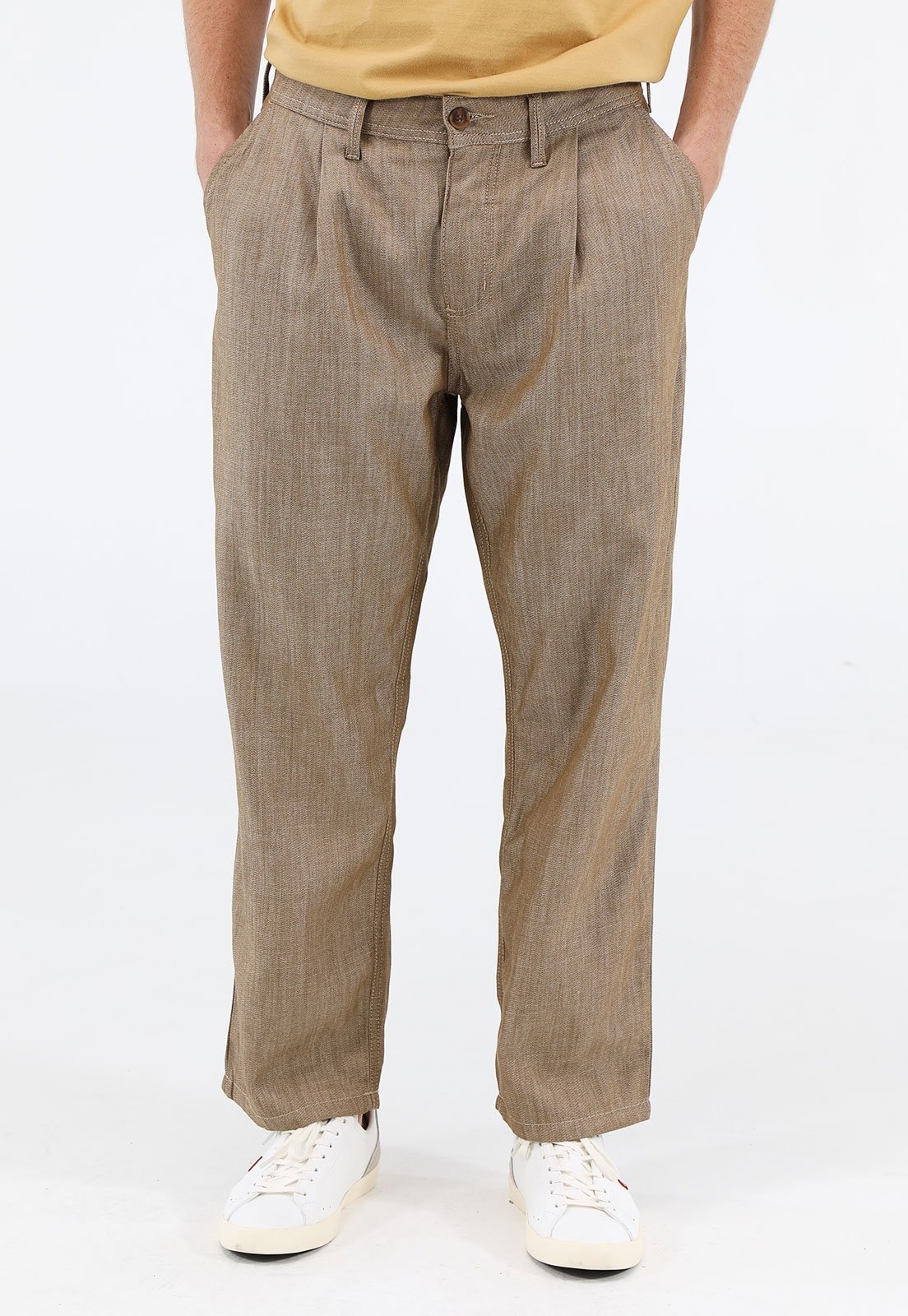 Imagem principal Calça de Moletom Forum Jogger Canelada Forum marrom