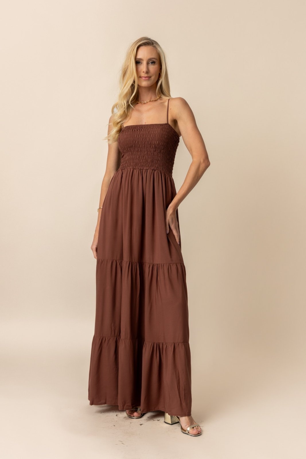 Imagem principal Vestido Cecilia VIC BRAND marrom