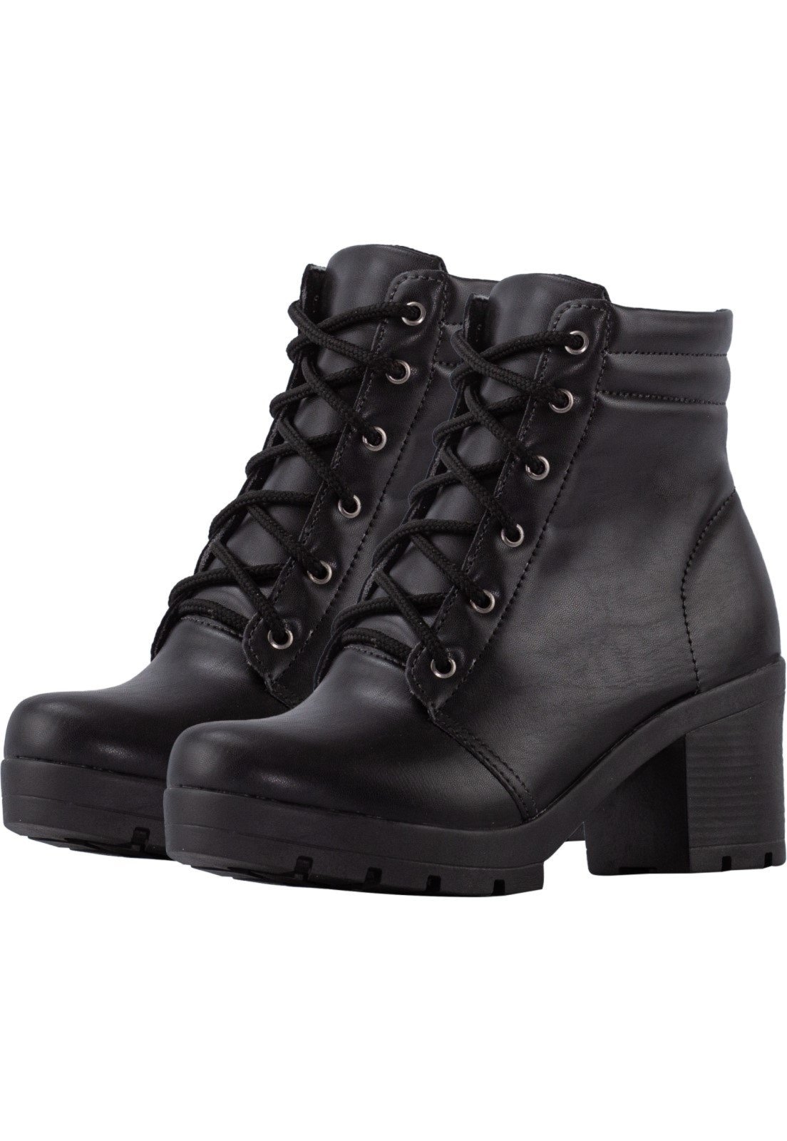 Imagem principal Bota Coturno Lumiss Salto Médio Cano Baixo Sintético LUMISS preto