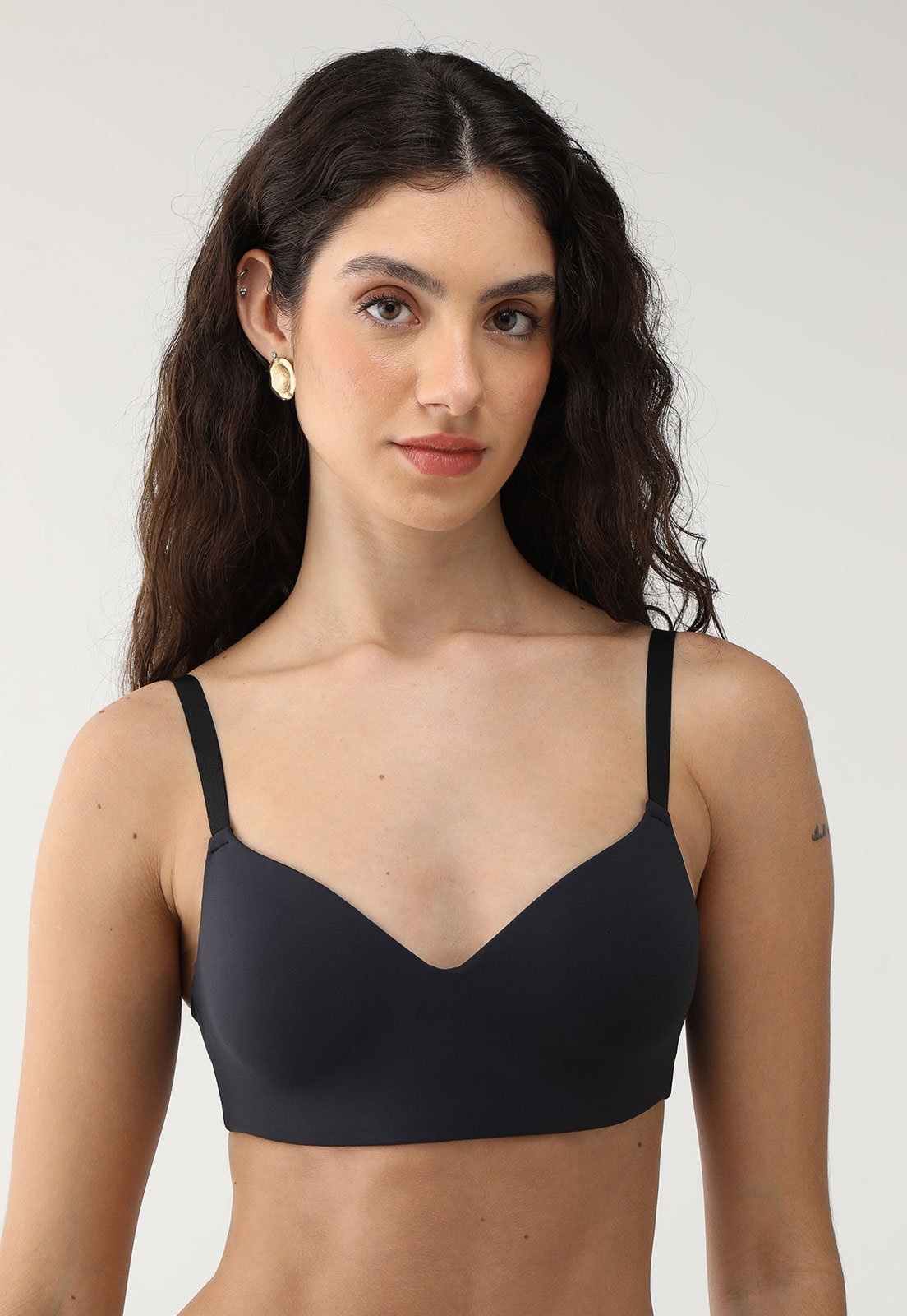 Imagem principal Sutiã Triângulo Hope com Bojo Microfibra Hope preto