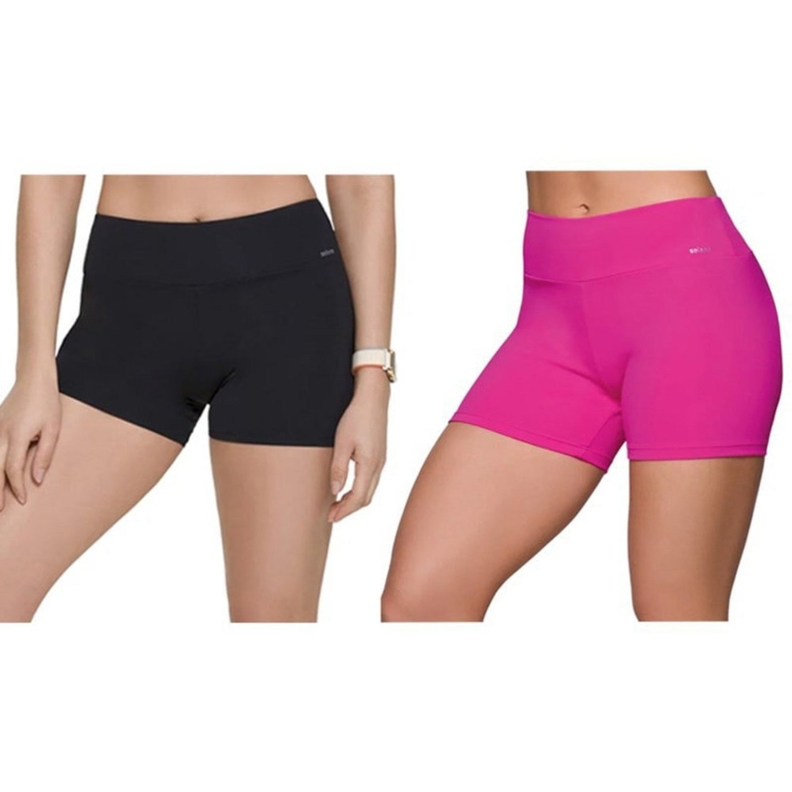 Imagem principal Kit 2 Short Selene Fitness Feminino SELENE preto