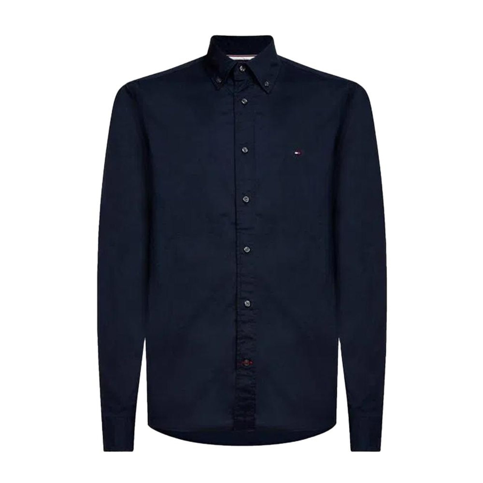 Imagem principal Camisa Social Manga Longa Tommy Hilfiger Core Flex Poplin Tommy Hilfiger azul marinho