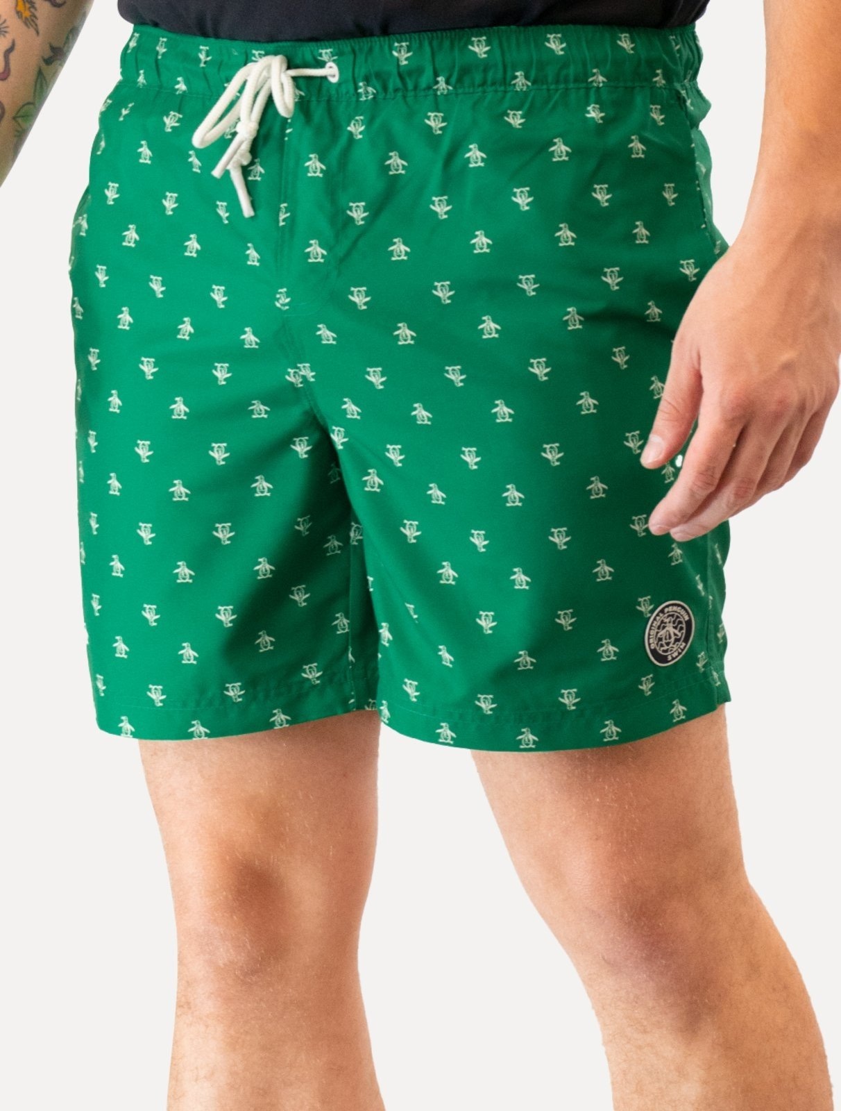 Imagem principal Short Original Penguin Masculino D Água Logo Print Original Penguin verde