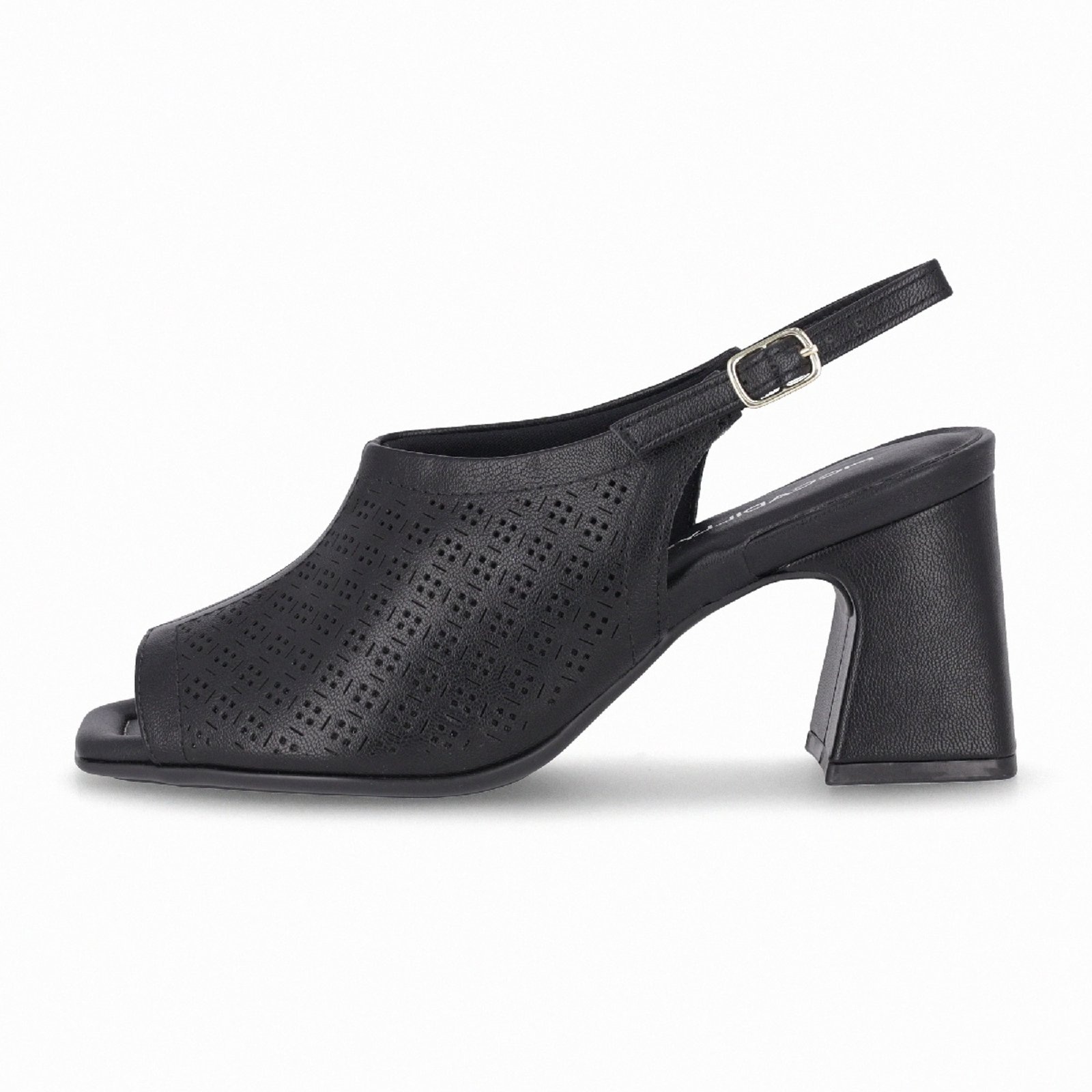 Imagem principal Sandalia Piccadilly Slingback Flavia Salto Alto Piccadilly preto
