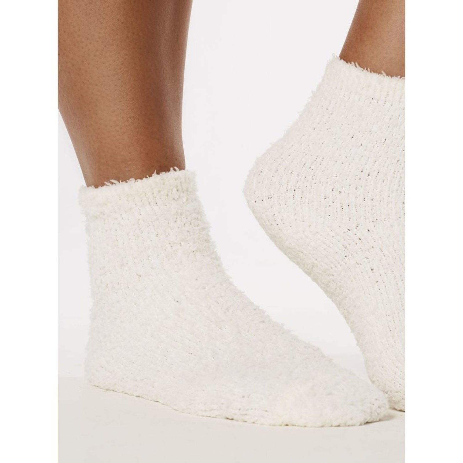 Imagem principal Meia Smooth Chenille Socks Off White Off-white Loungerie off-white white
