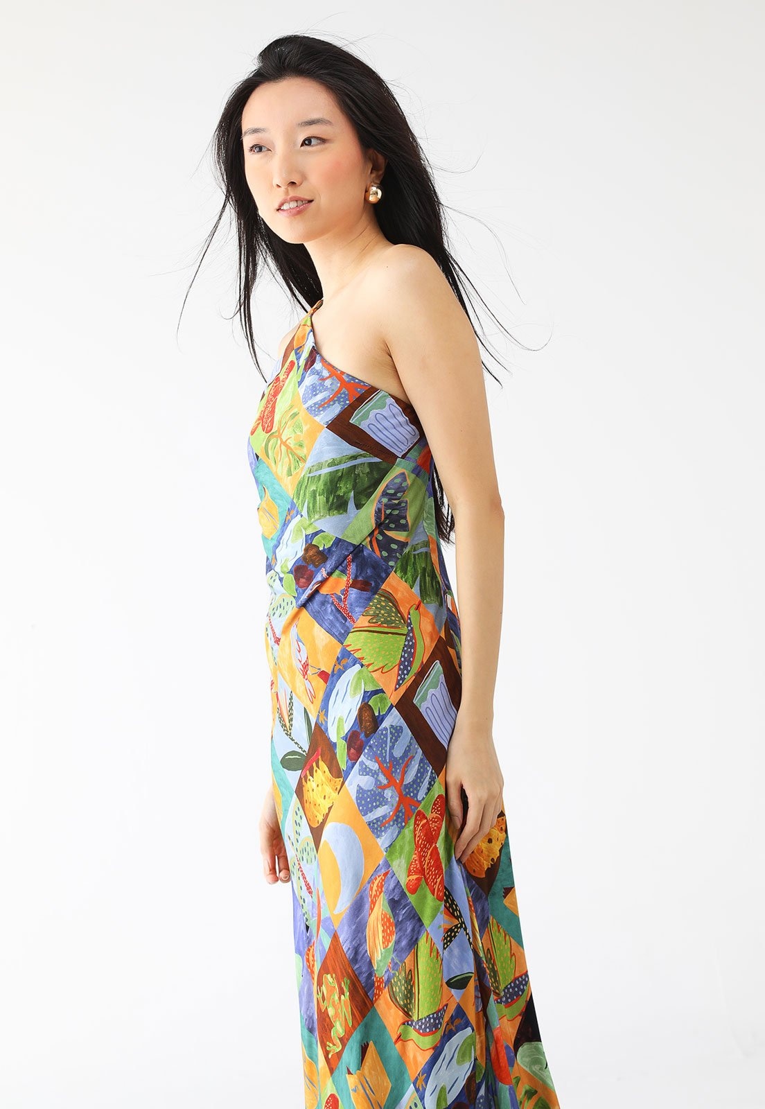 Imagem principal Vestido FARM Longo Lago do Amor FARM azul