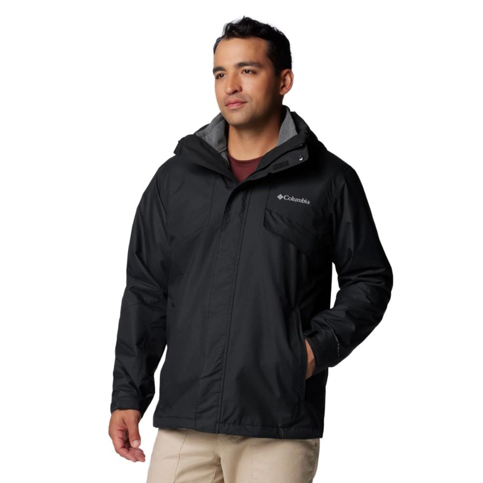 Imagem principal Jaqueta Columbia Masculina Bugaboo III Fleece Interchange Neve Columbia preto