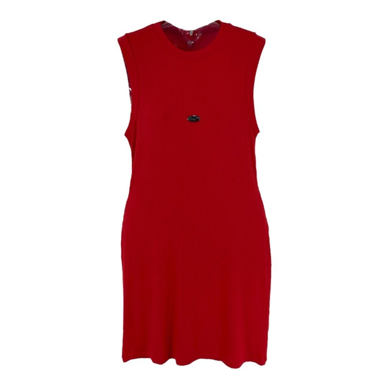 Imagem principal Vestido Canelado Sem Mangas Slim Colcci Ife Colcci vermelho