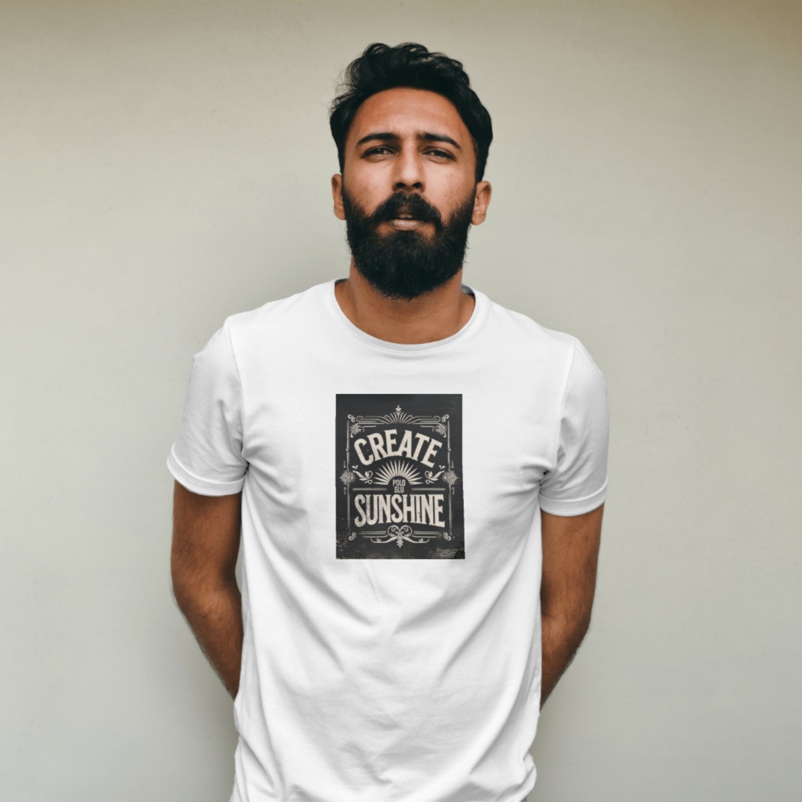 Imagem principal Camiseta Masculina Polo Blu Casual Sunshine Malha Algodão Branca do ao G1 Polo Blu branco blu