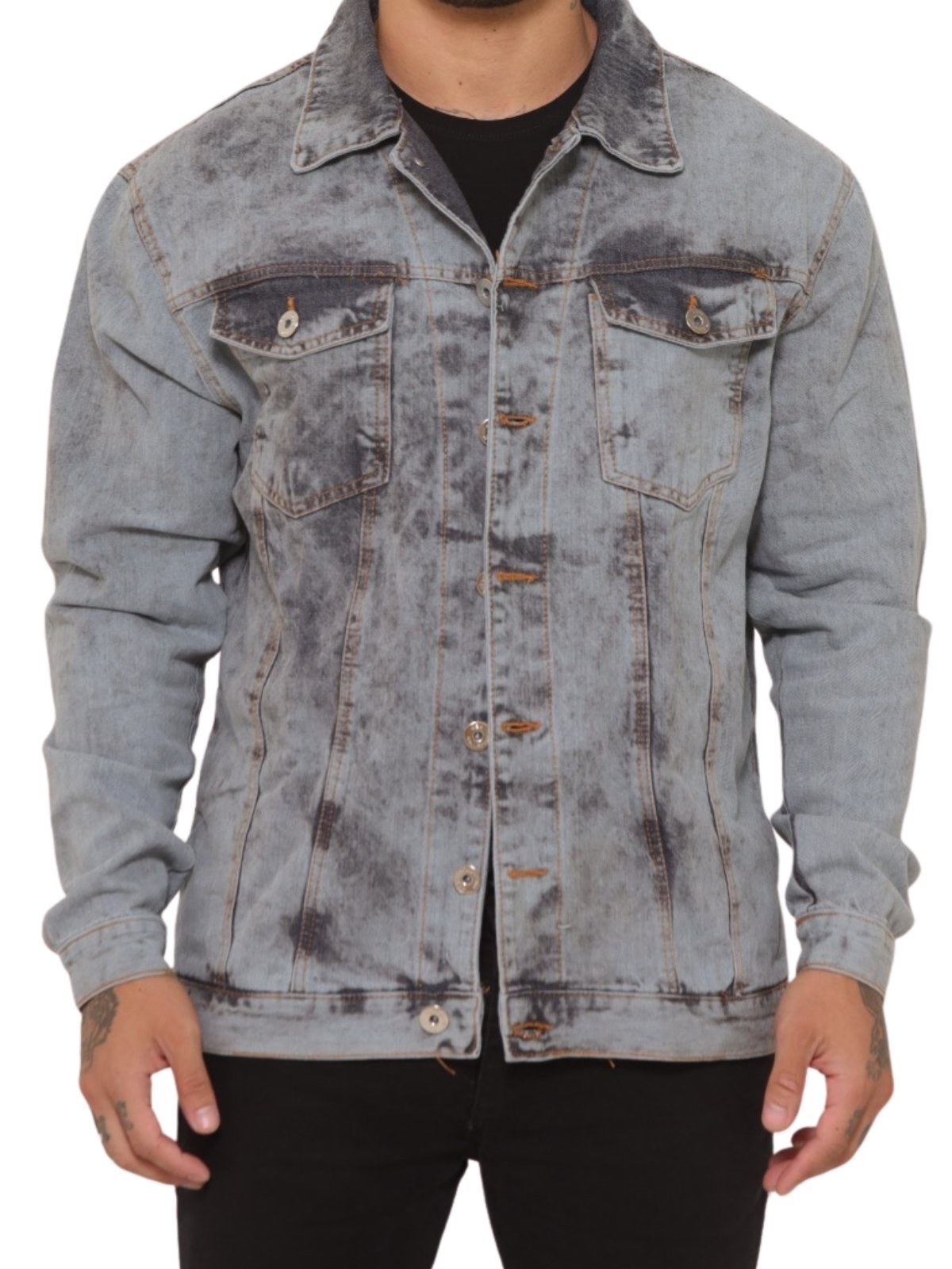 Imagem principal Jaqueta Masculina Jeans Light Claro JEANS LIGHT grafite