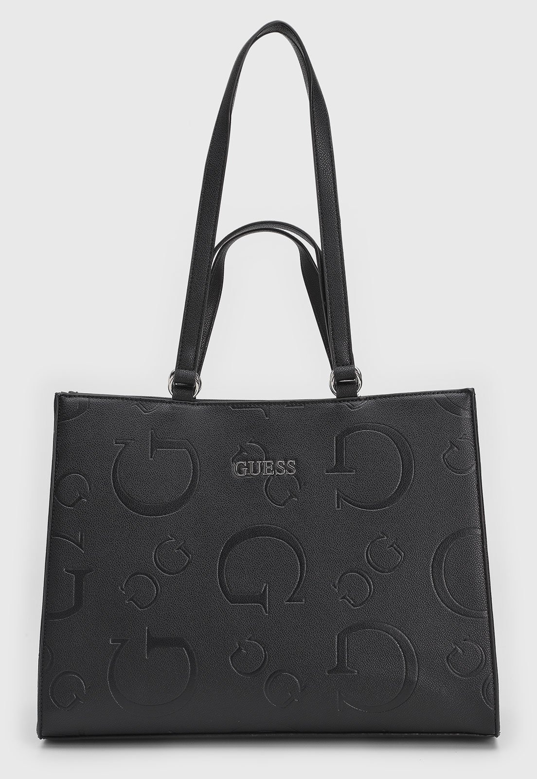 Imagem principal Bolsa Feminina Guess Grande Monograma Preta Guess preto