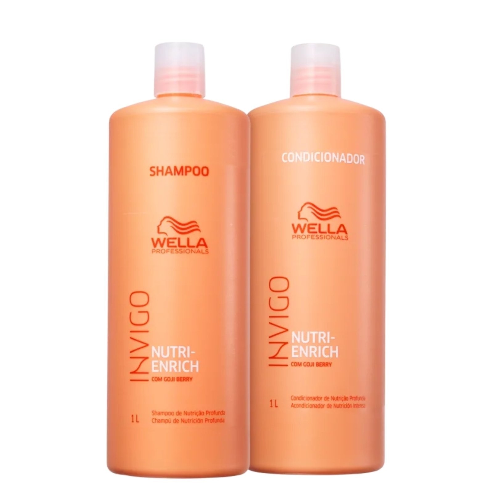 Imagem principal Wella Kit Nutri Enrich Shampoo 1L+Condicionador 1L Wella unico
