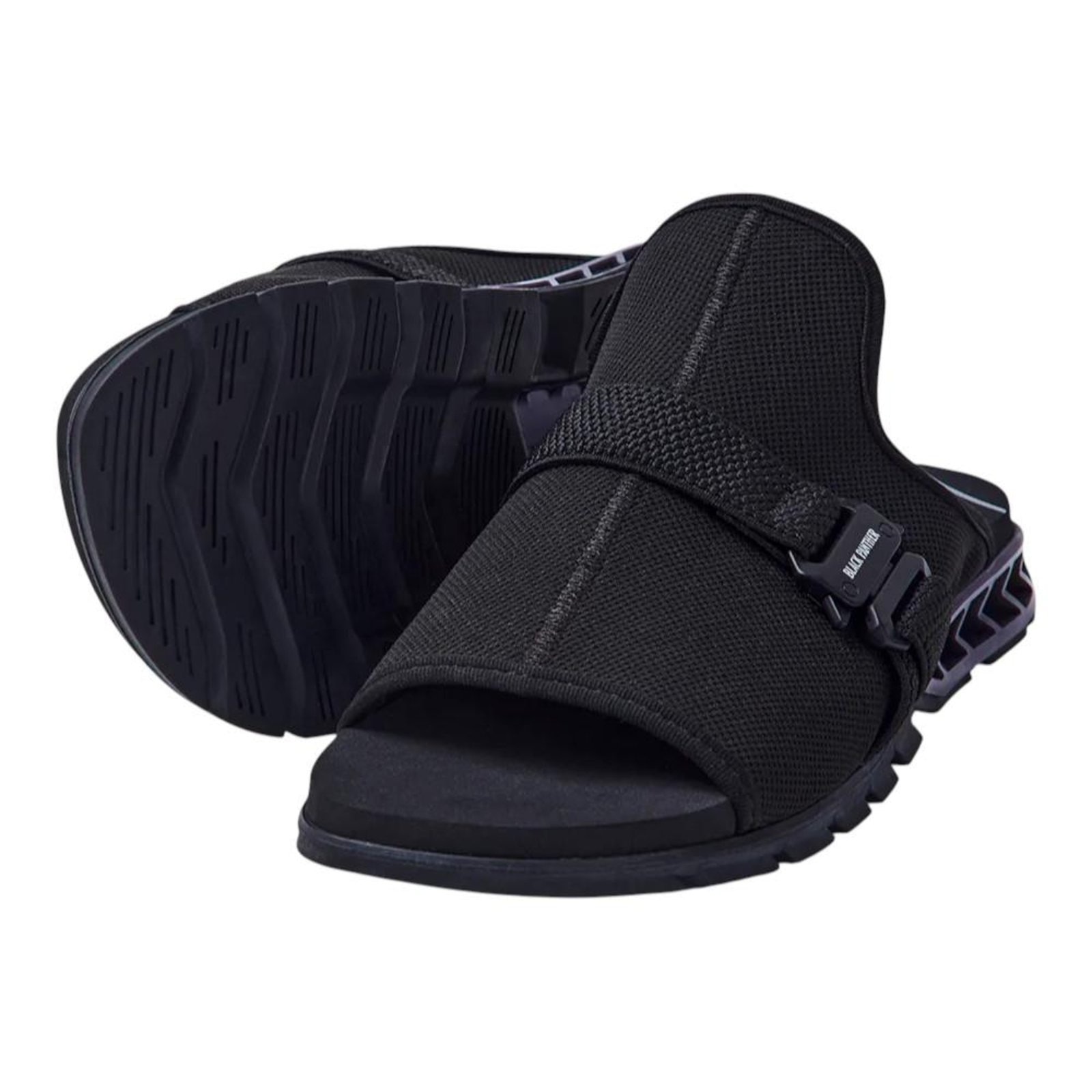 Imagem principal Chinelo Kenner Rakka Slide Fiv Black Panther Masculino Preto Preto 745 preto black