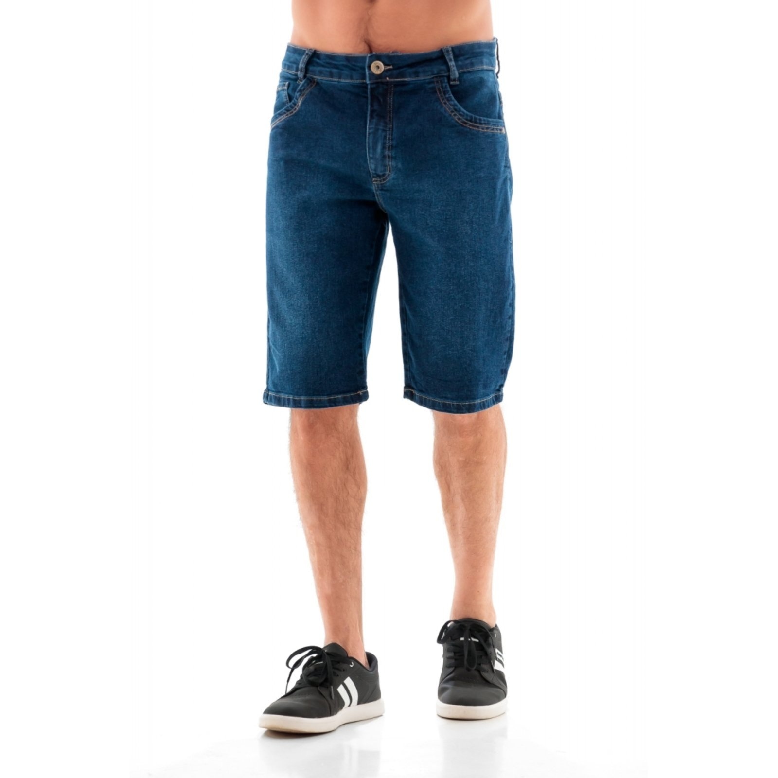 Imagem principal Bermuda Masculina Confort com Bordado ARAUTO JEANS jeans