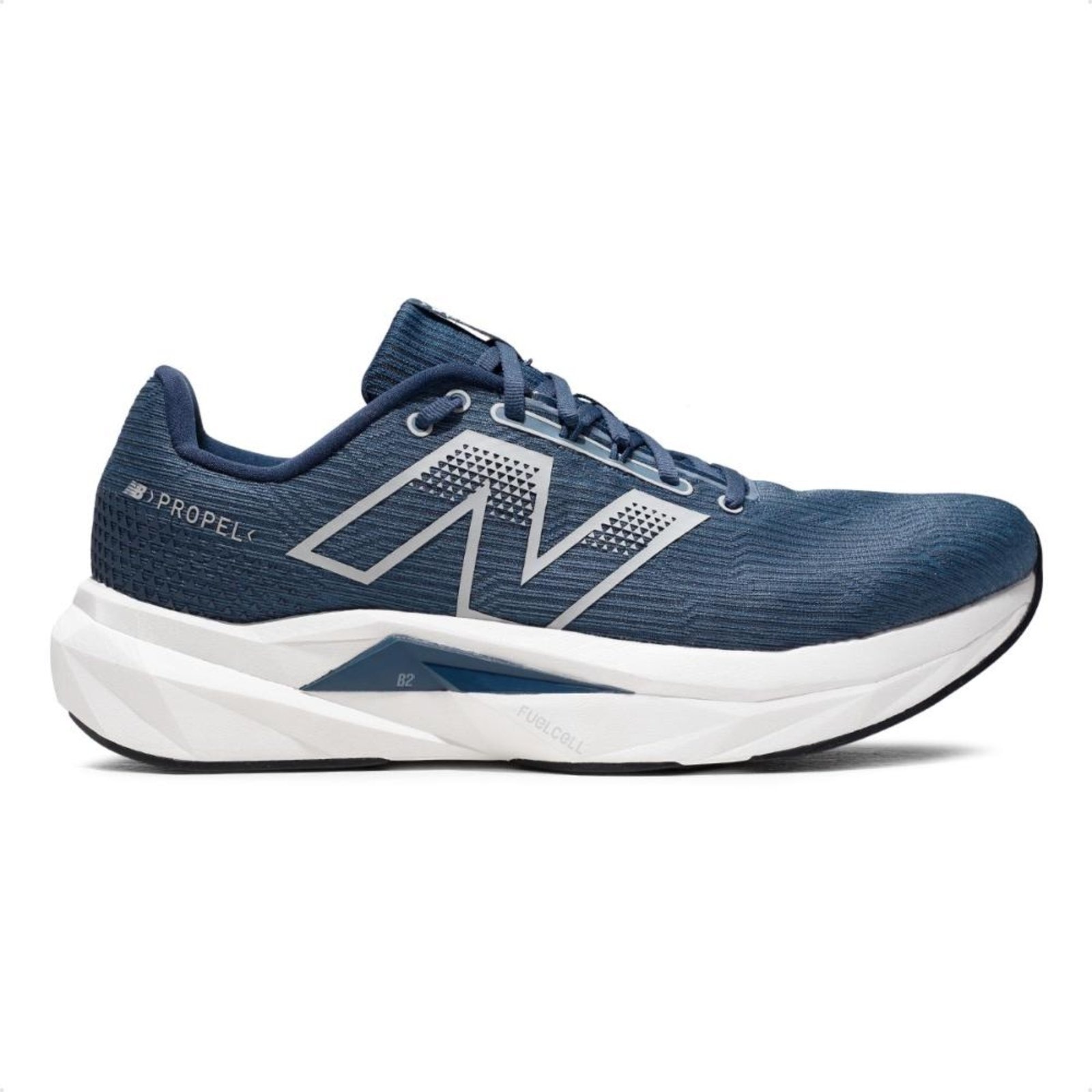 Imagem principal Tênis New Balance Fuelcell Propel V5 Masculino New Balance azul marinho