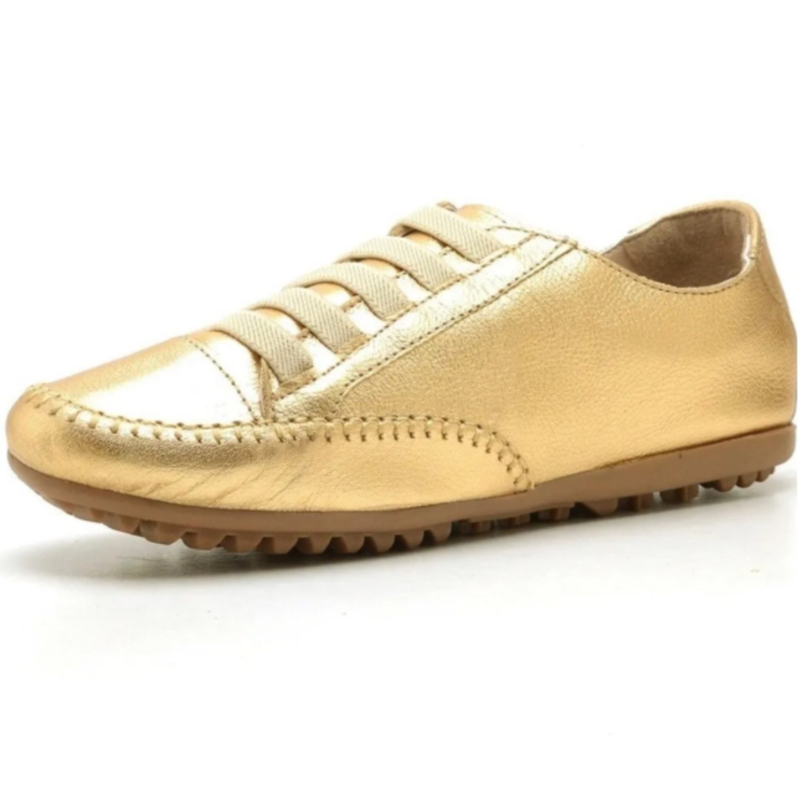 Imagem principal Tênis Mocatênis Feminino em Couro - Exclusividade diRavena cod101 diRavena azul/branco/dourado