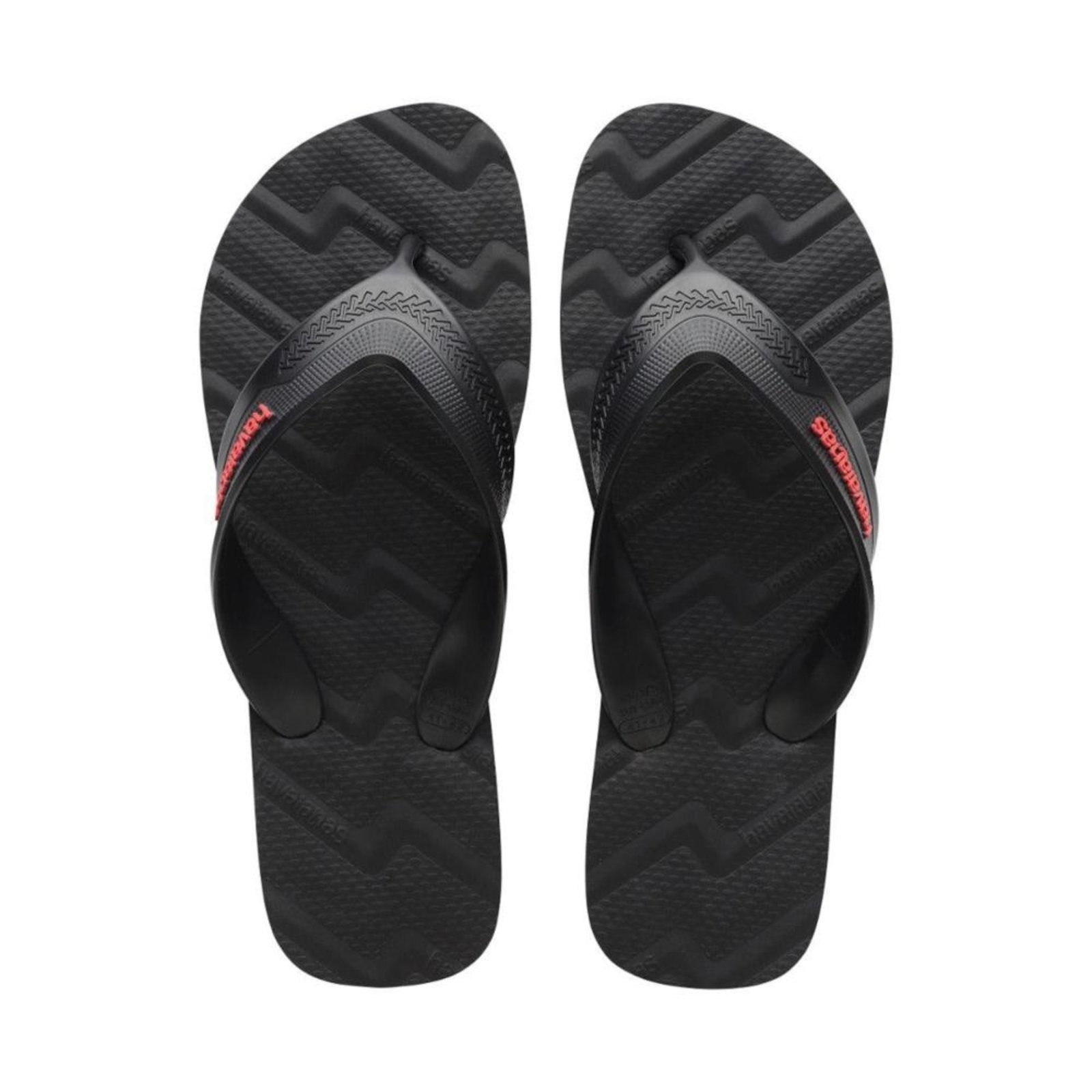 Imagem principal Chinelo Masculino Havaianas Track Waves Preto Havaianas incolor