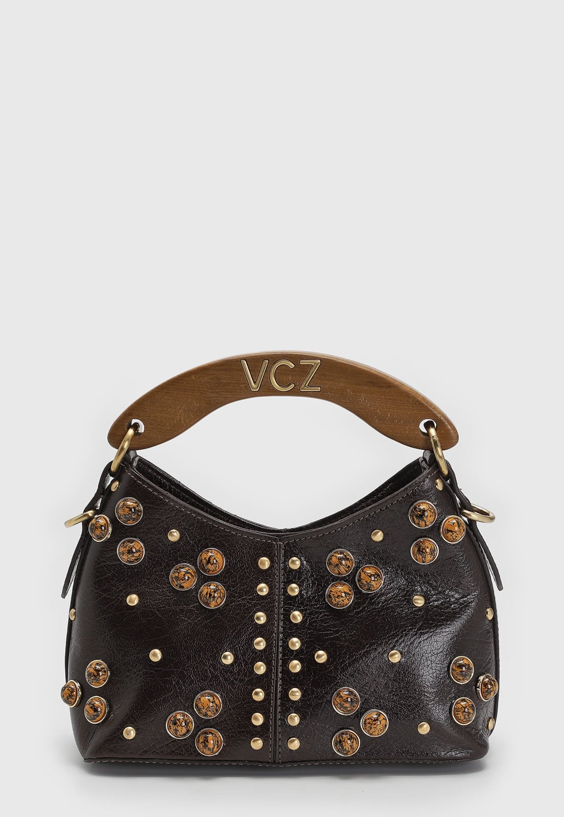 Imagem principal Bolsa Feminina Vicenza Alça Madeira Chocolate Vicenza marrom