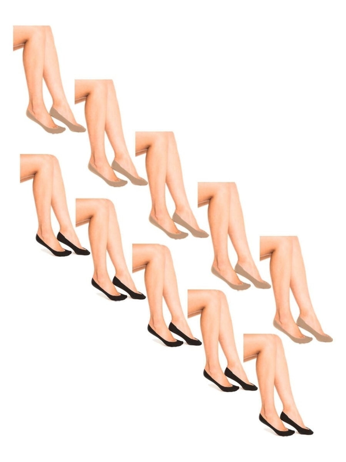 Imagem principal Kit com 10 Sapatilhas Fio 70 Trifil 6136 TRIFIL bege